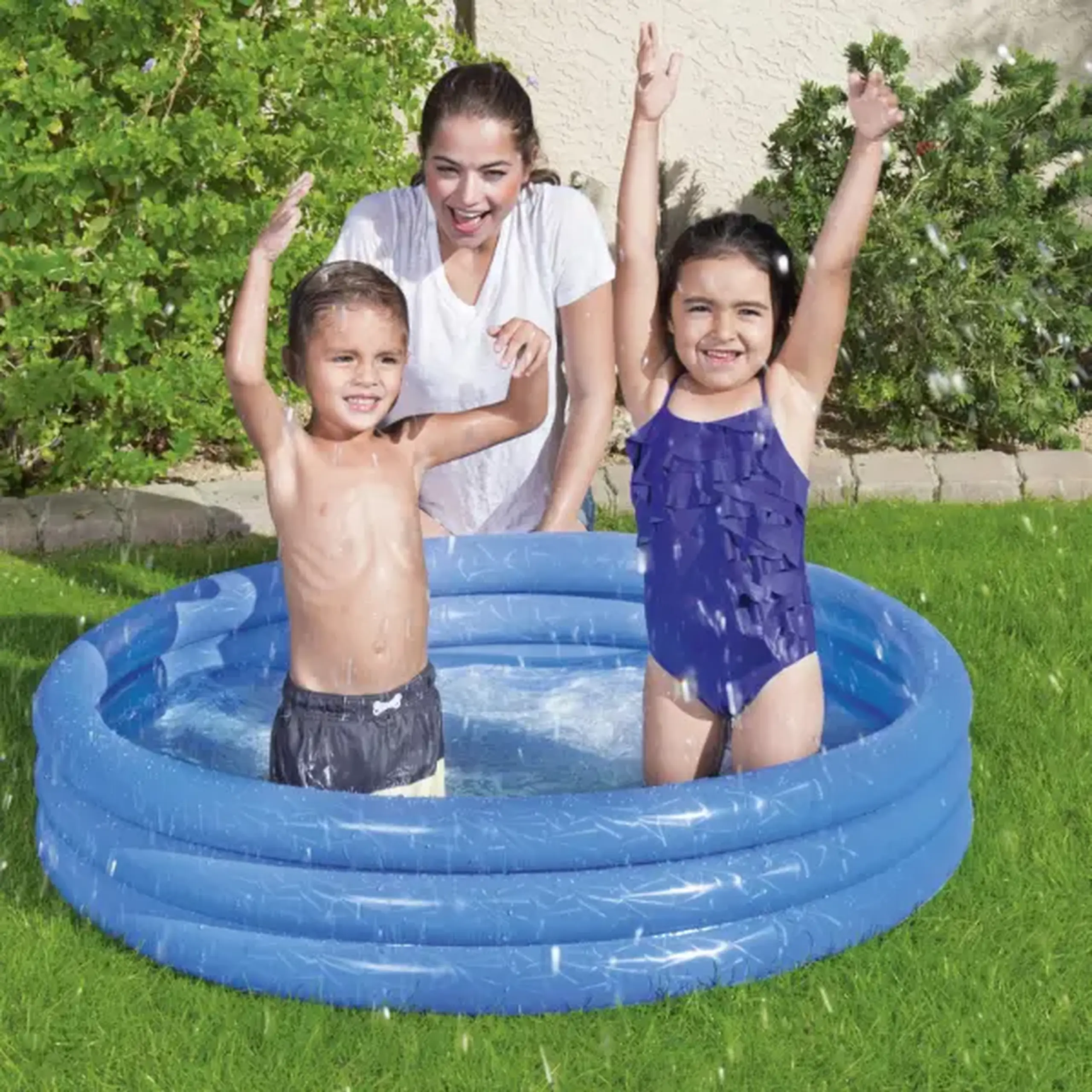 Bestway Piscină gonflabilă pentru copii 183х33 cm, 480 L, 3 culori, 2+