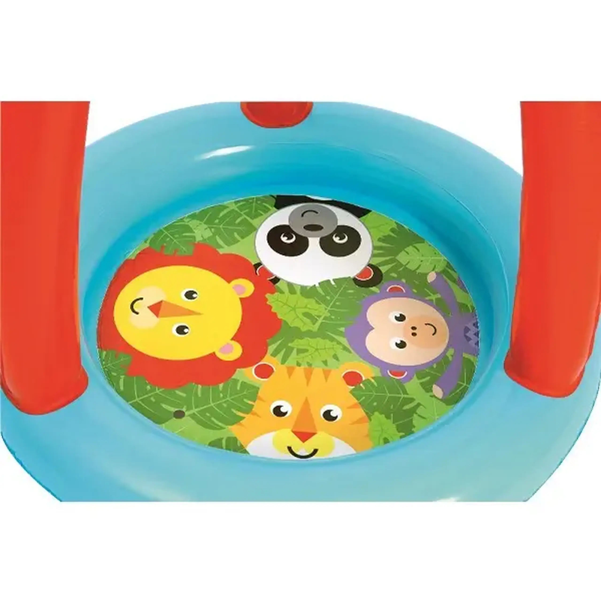 Bestway Centru de joc 89x89x84cm ANIMĂLUȚE Fisher Price cu mingiuțe (15b), 2+