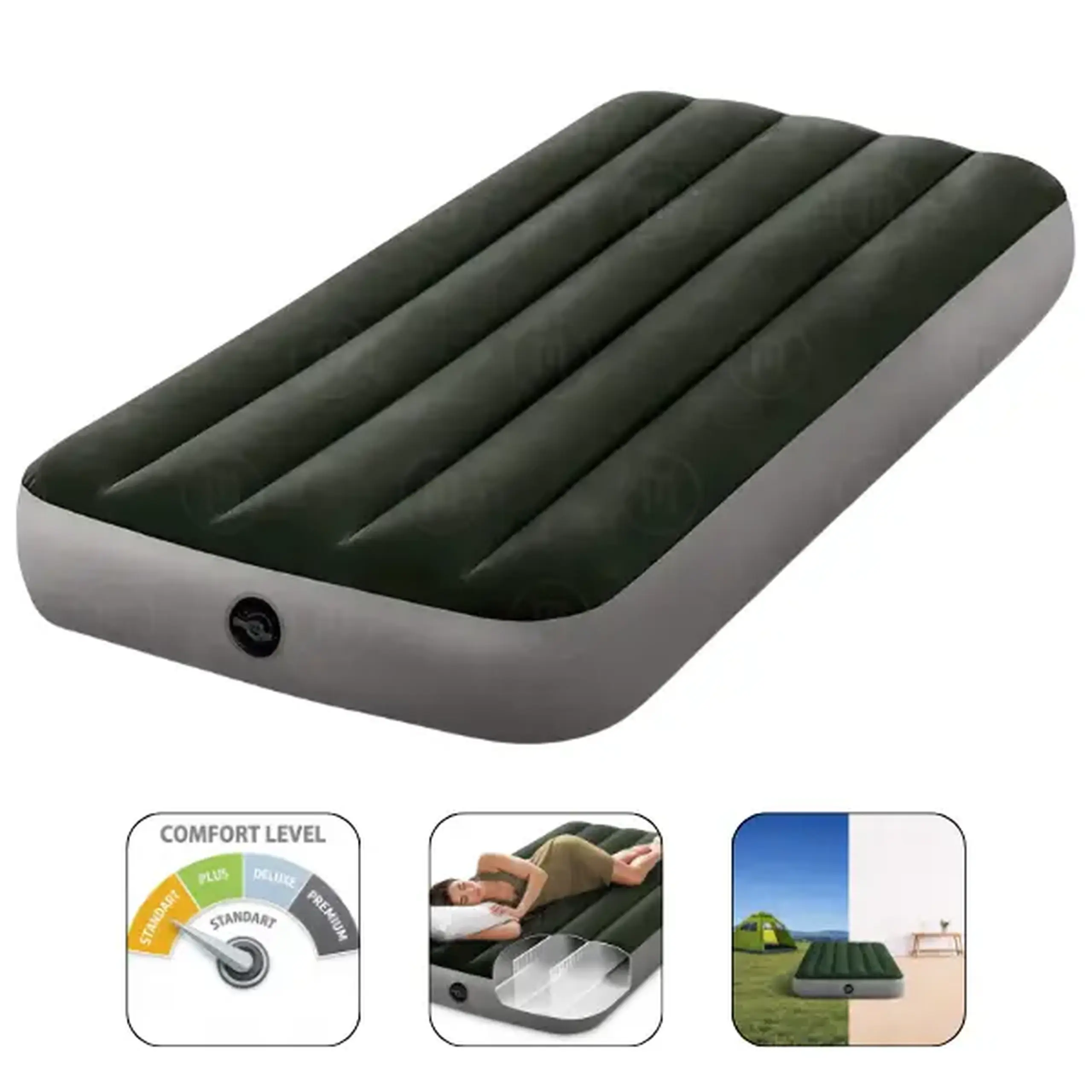 INTEX Saltea VELUR 76×191×25cm, DOWNY