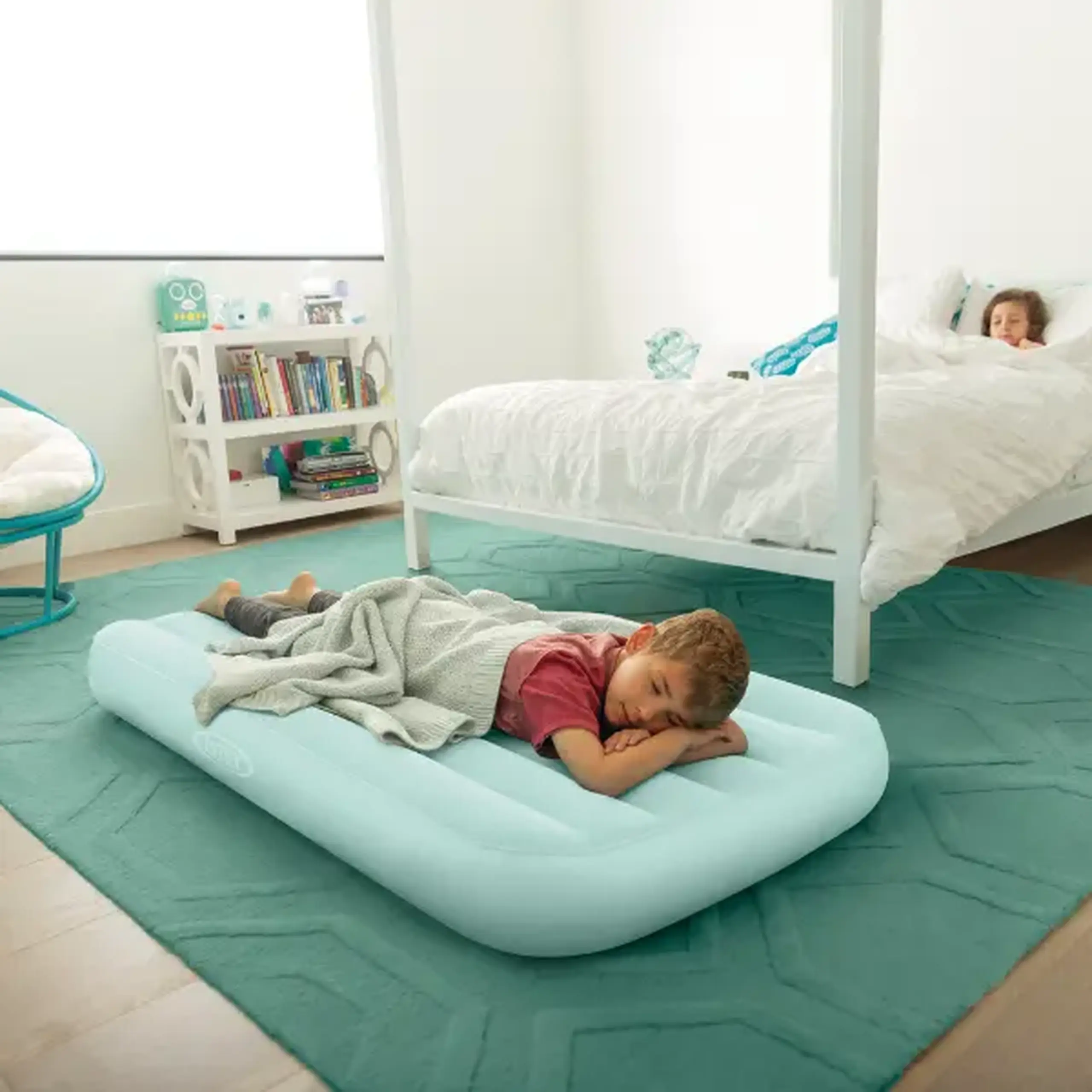 INTEX Saltea gonflabilă pentru copii “Velur Cozy Kidz” 88x157x18 cm, 3-10 ani, 2 culori