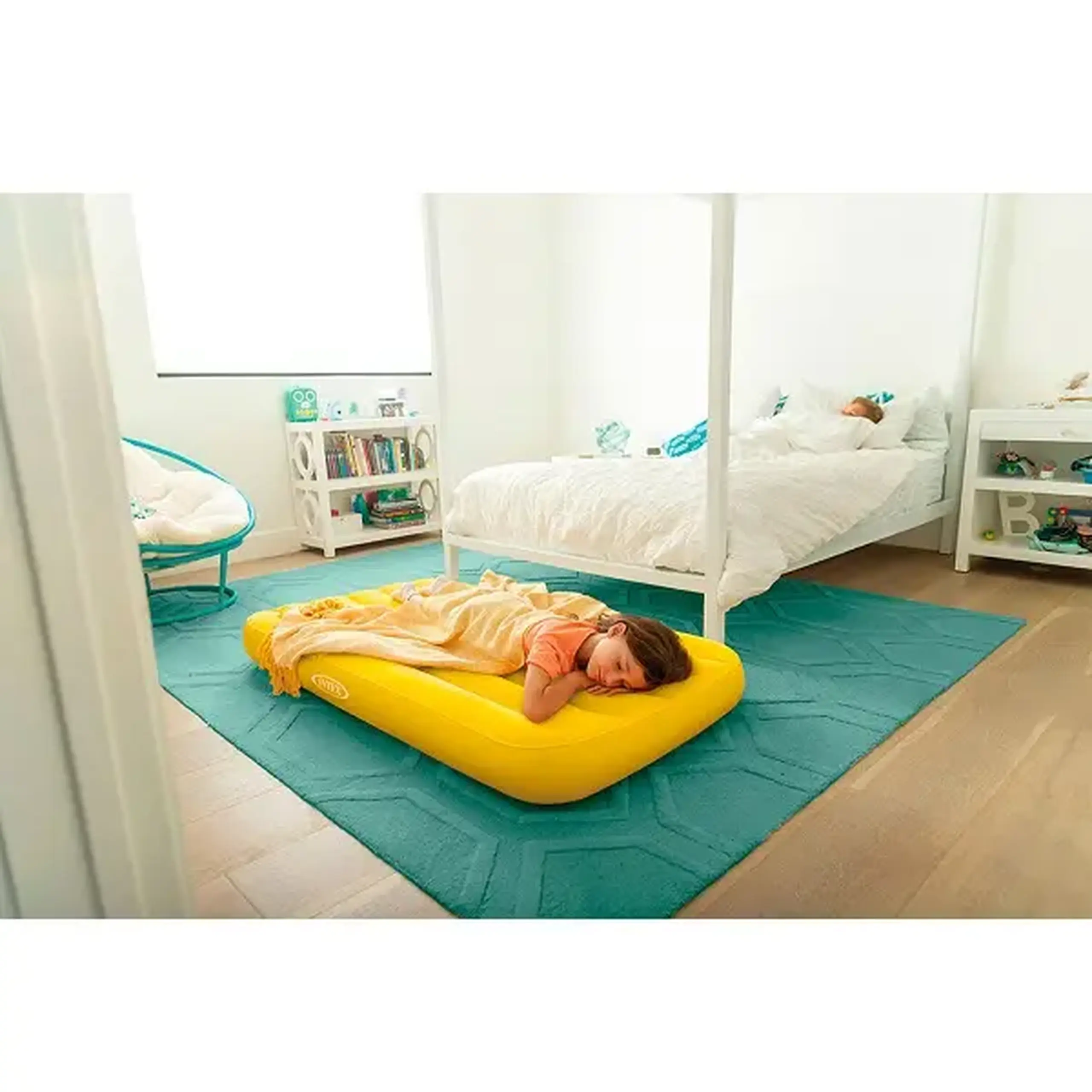 INTEX Saltea gonflabilă pentru copii “Velur Cozy Kidz” 88x157x18 cm, 3-10 ani, 2 culori
