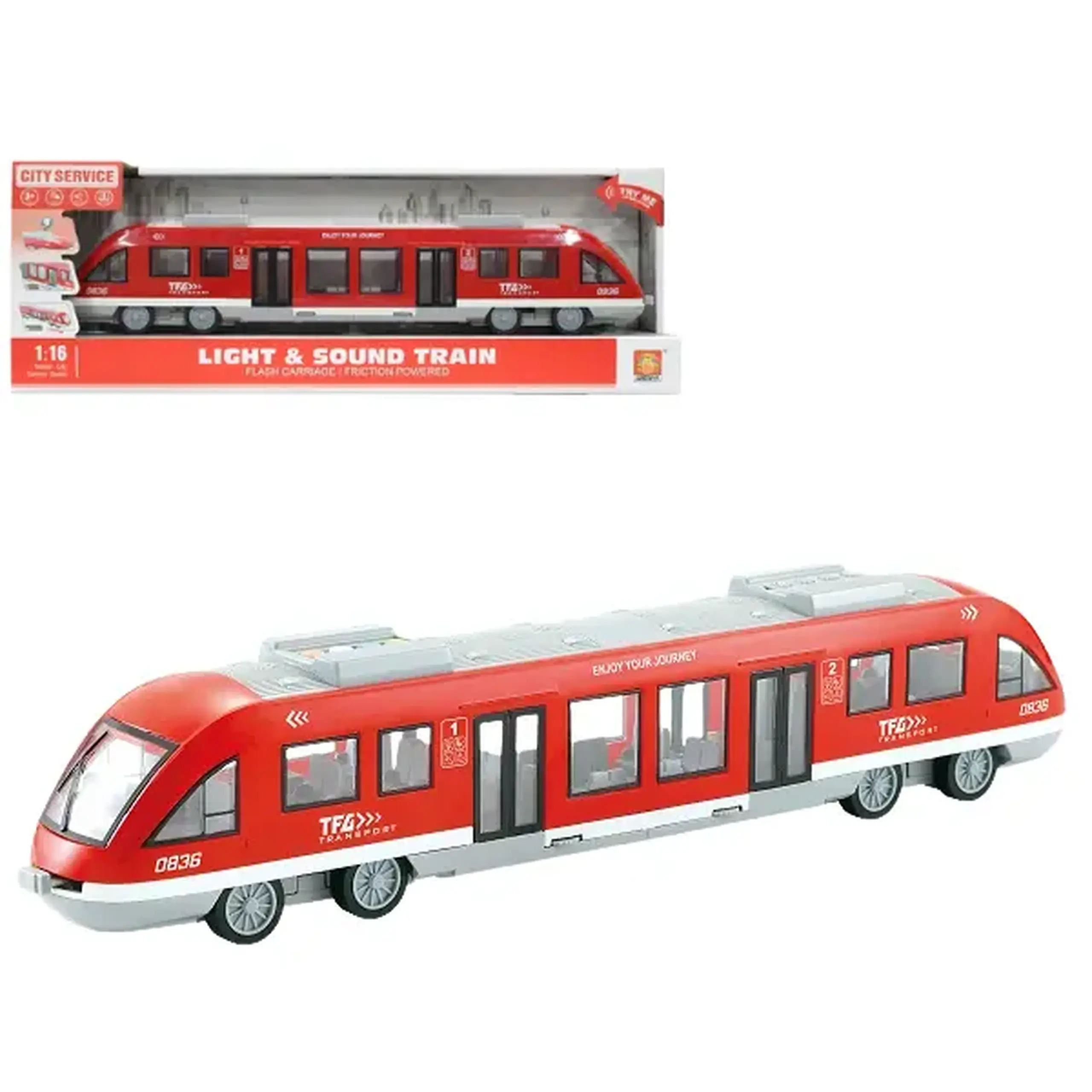 1:16 Tramvai cu fricțiune (lumini /sunete)
