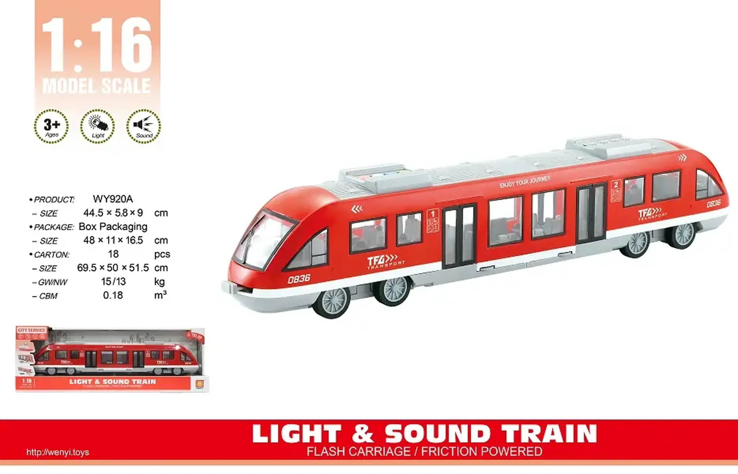 1:16 Tramvai cu fricțiune (lumini /sunete)