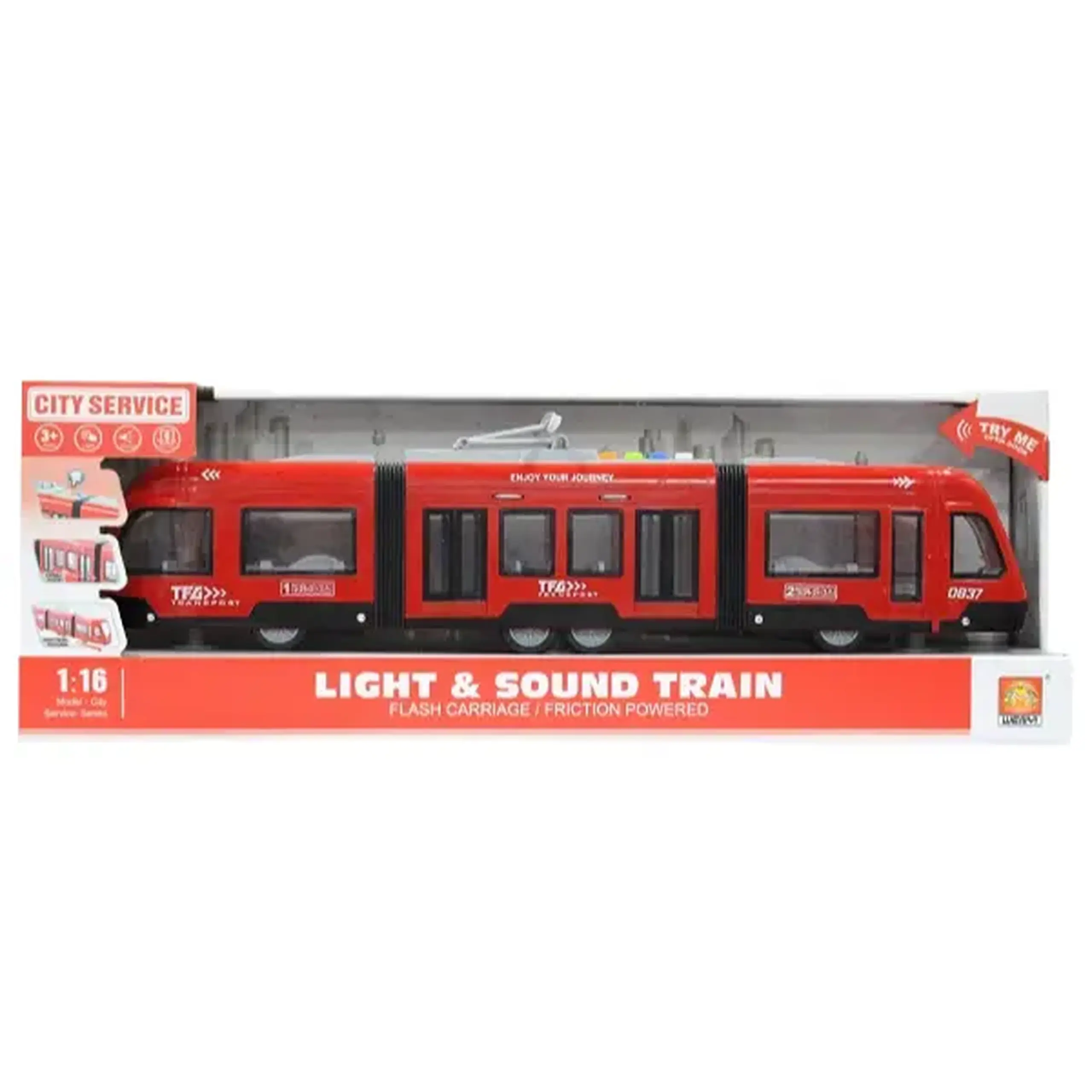 1:16 Tramvai cu fricțiune (lumini /sunete)