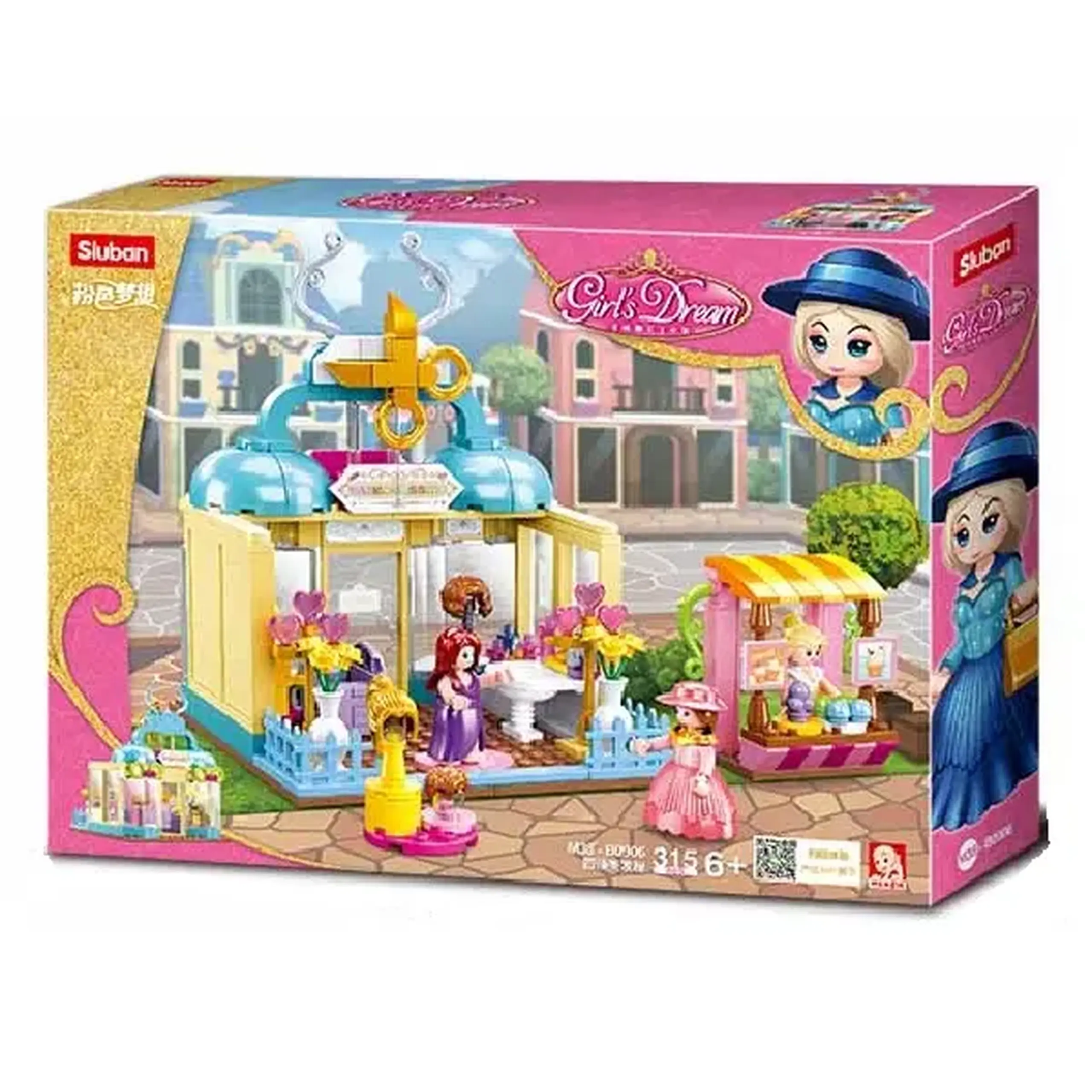 Set de construcție ”Salon de frumusețe”, 315 elem.