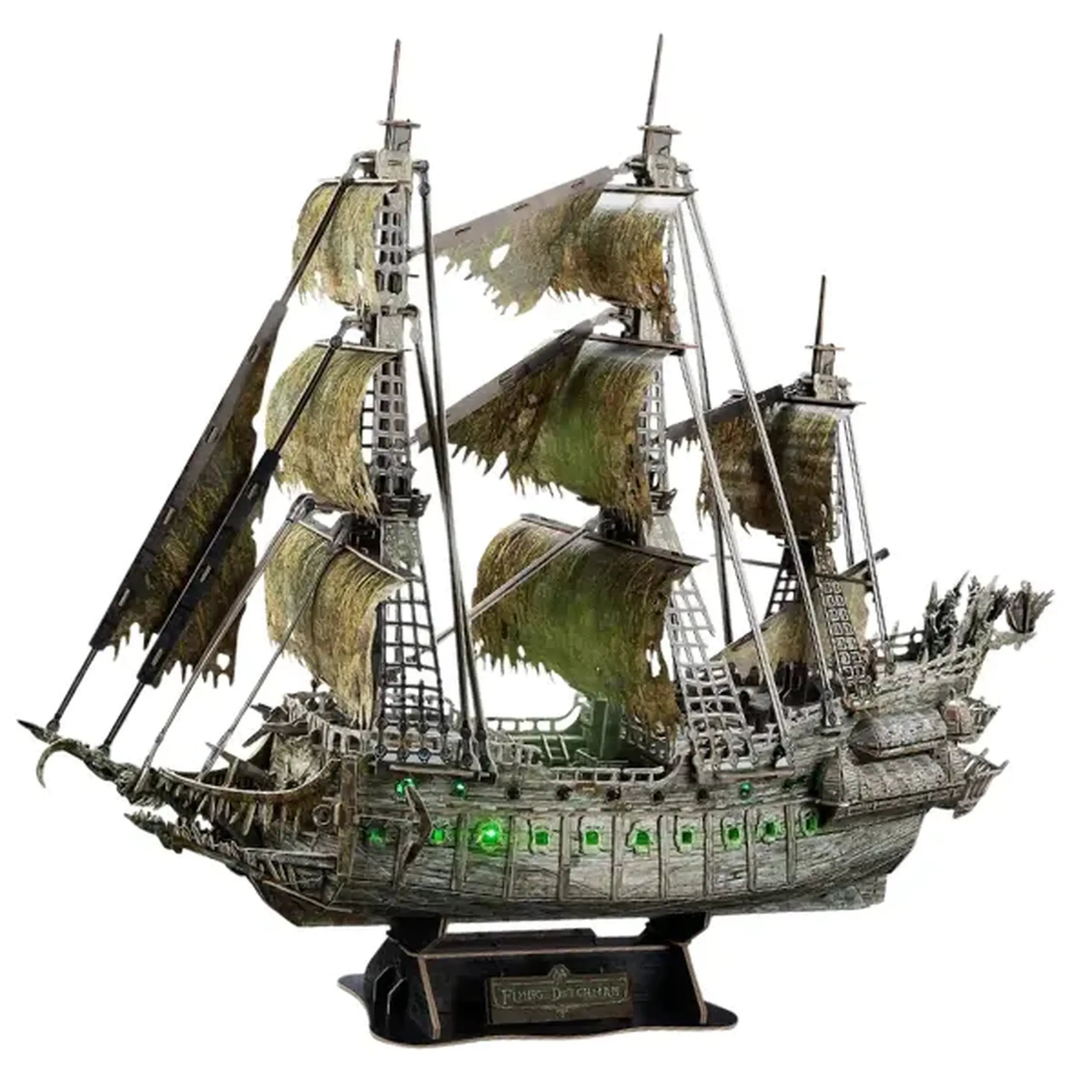 3D Puzzle „Olandezul zburător” cu iluminare LED, 360 elemente