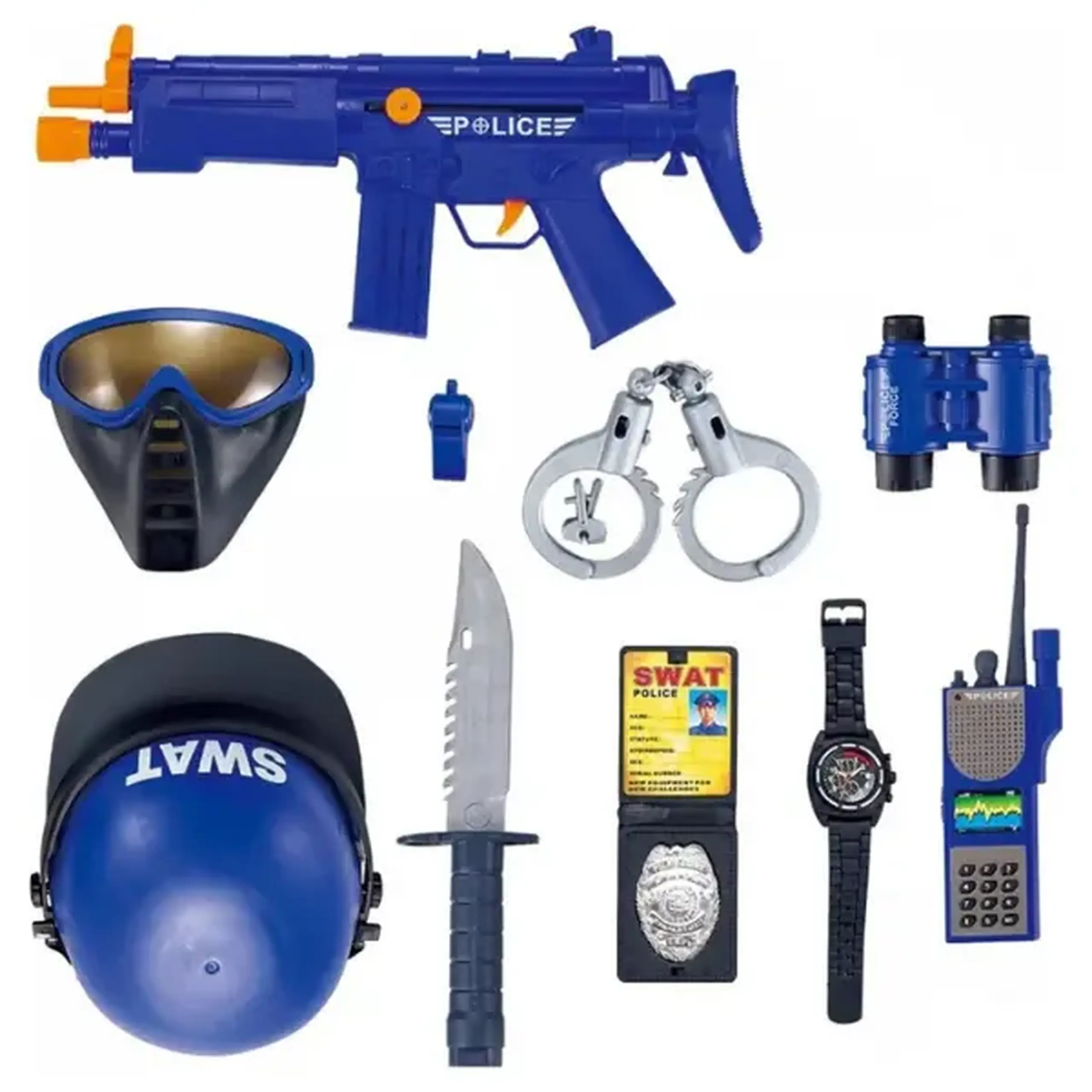 Set de joc Poliție cu accesorii (cu lumini/sunete)