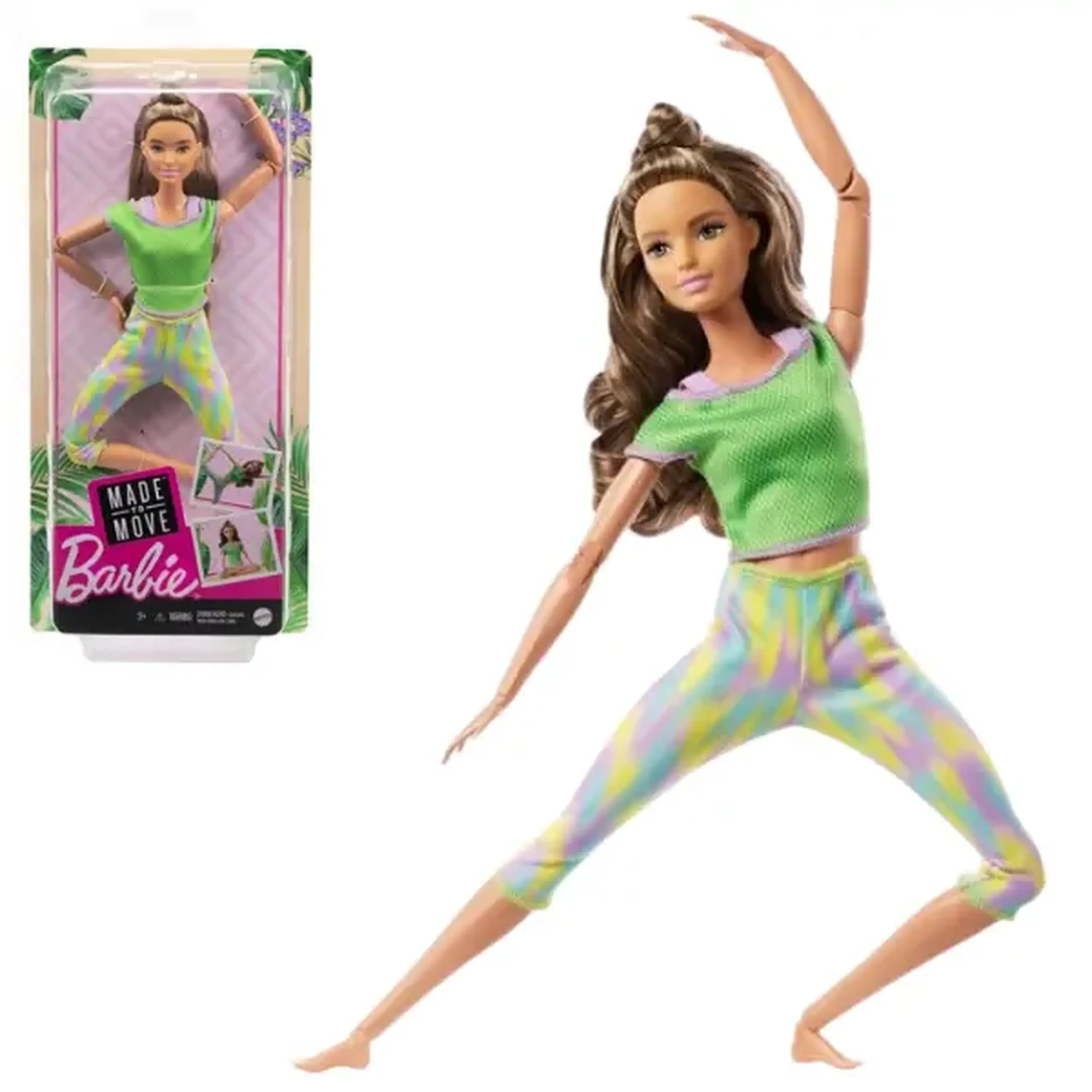 Păpușa Barbie "Made to Move" (blondă)