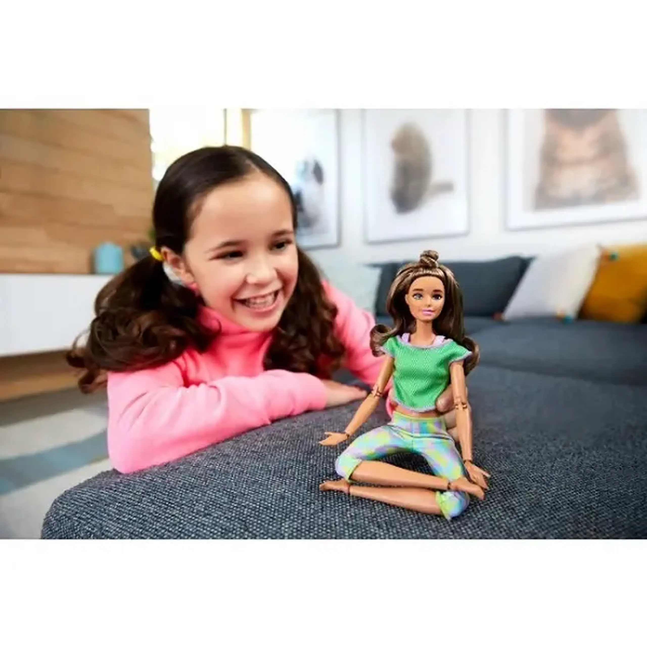 Păpușa Barbie "Made to Move" (blondă)