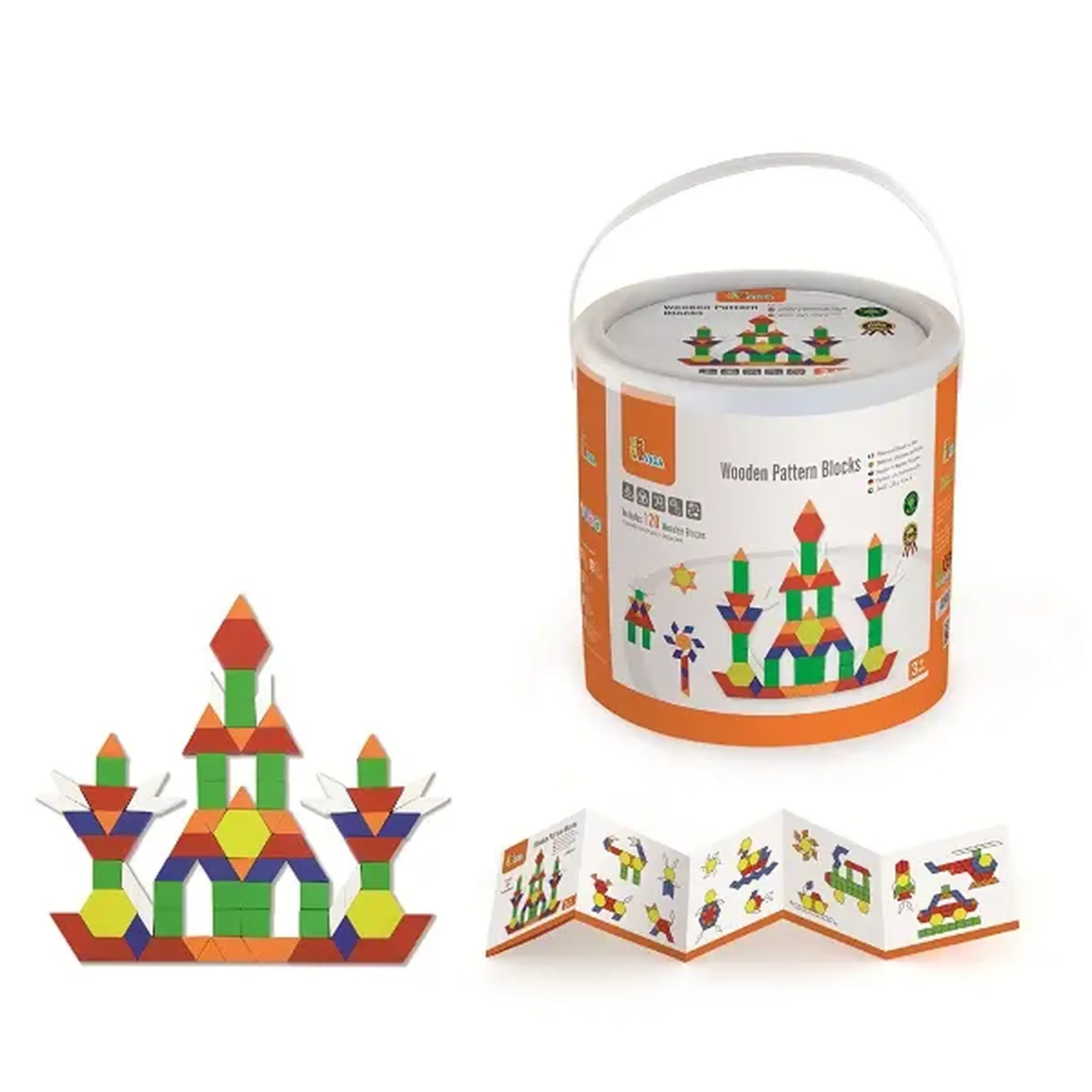 Set de 250 cuburi geometrice