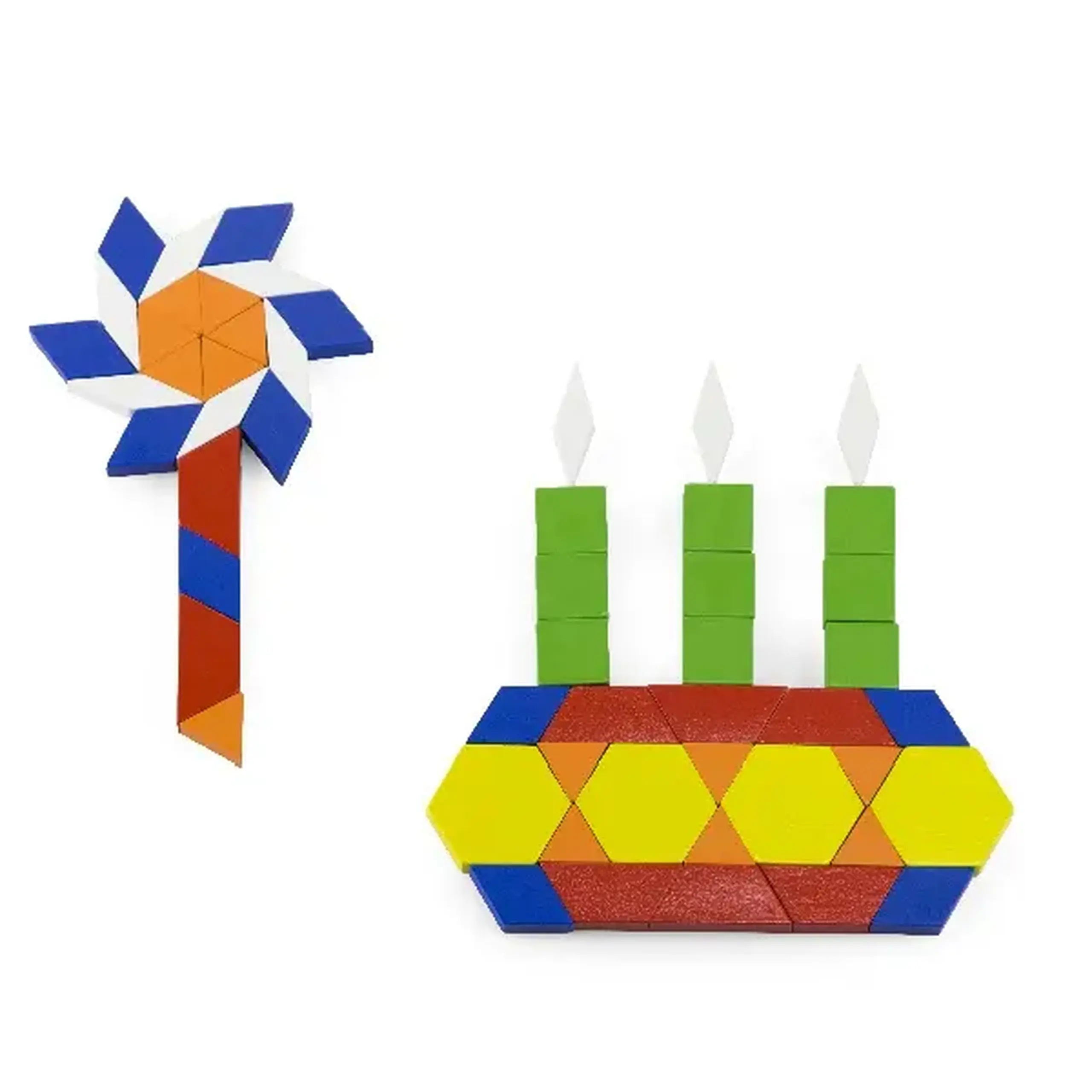 Set de 250 cuburi geometrice
