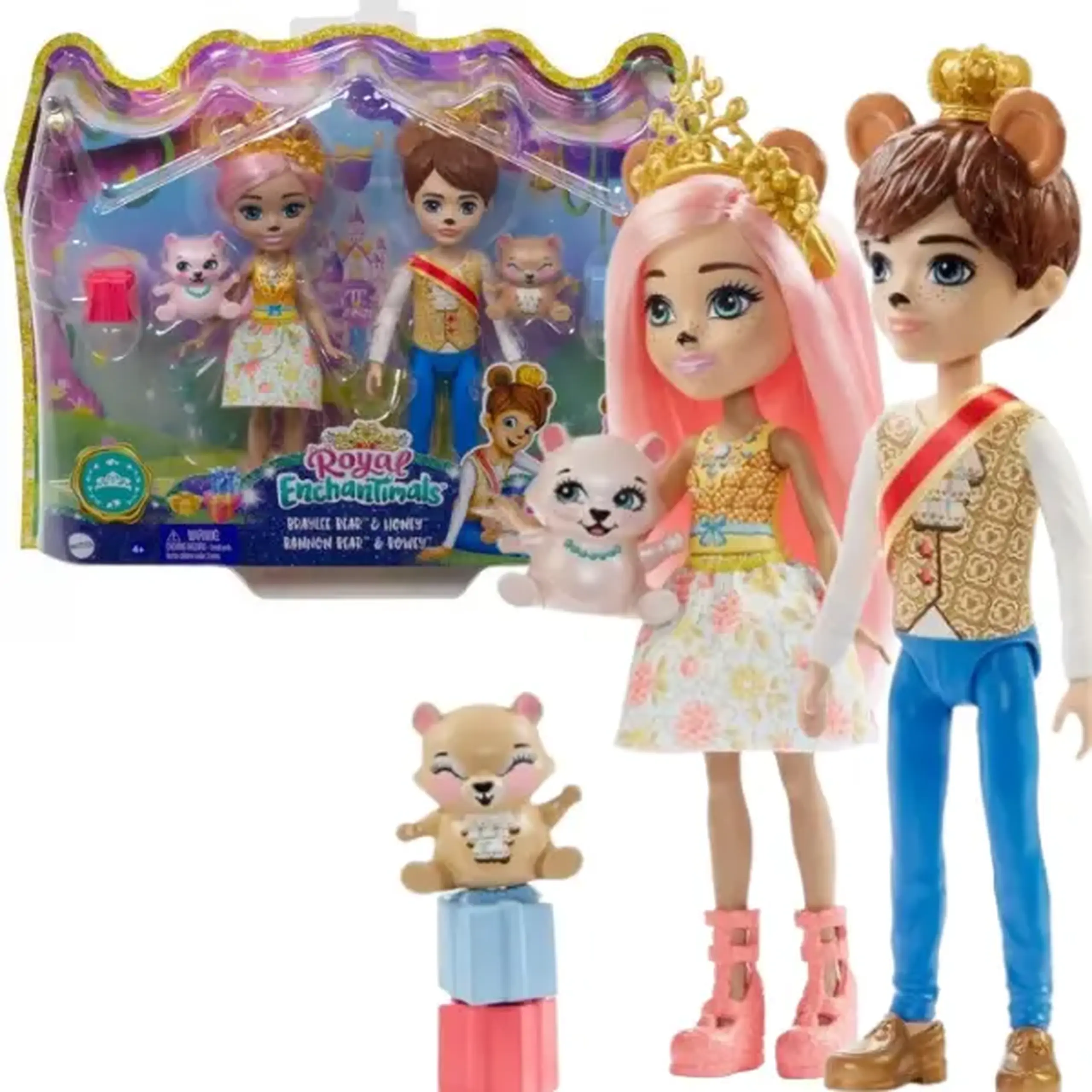 Enchantimals Set Familia Regala de Urși