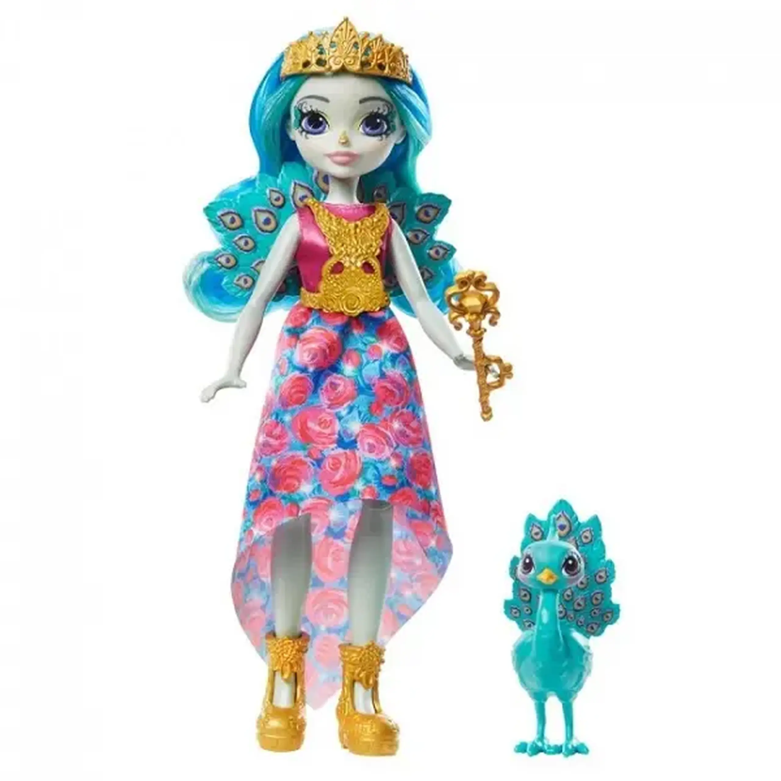 Papusa Enchantimals "Queen Paradise & Rainbow"