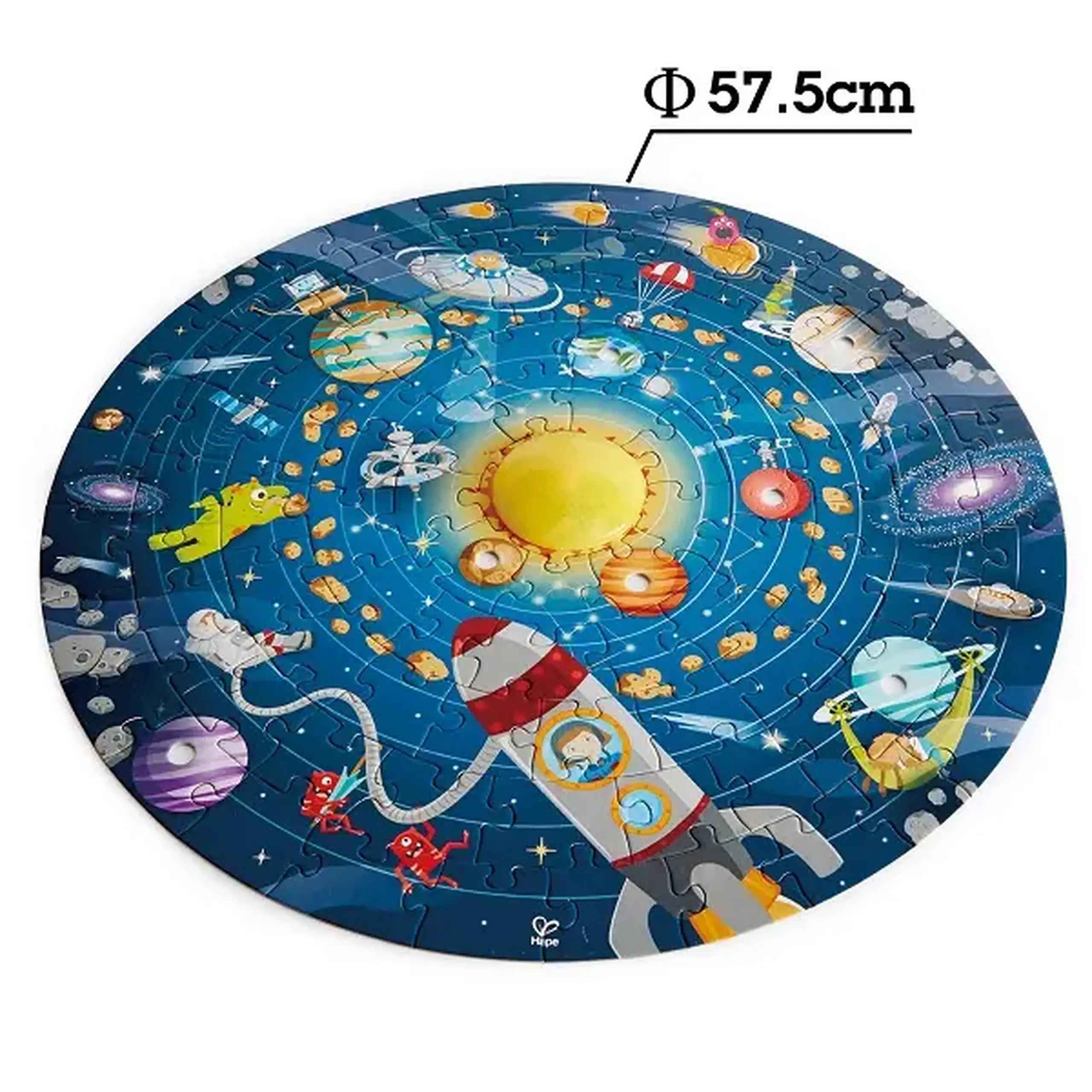 Puzzle "Sistemul solar", 102 elem.