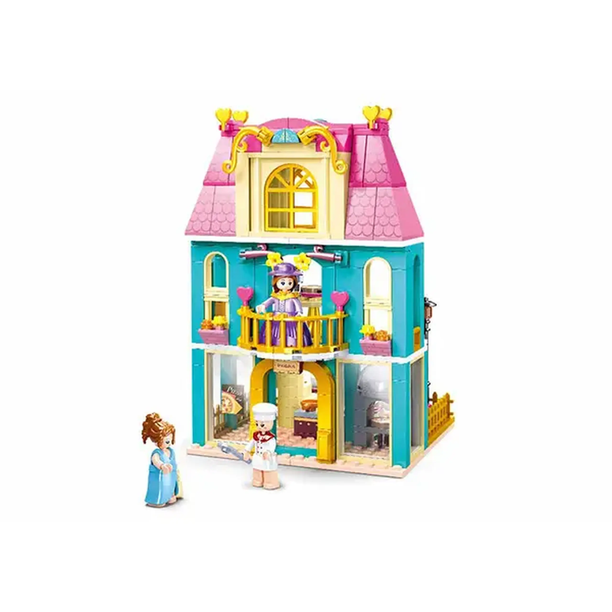 Set de construcție ”Pizzerie”, 287 elem.
