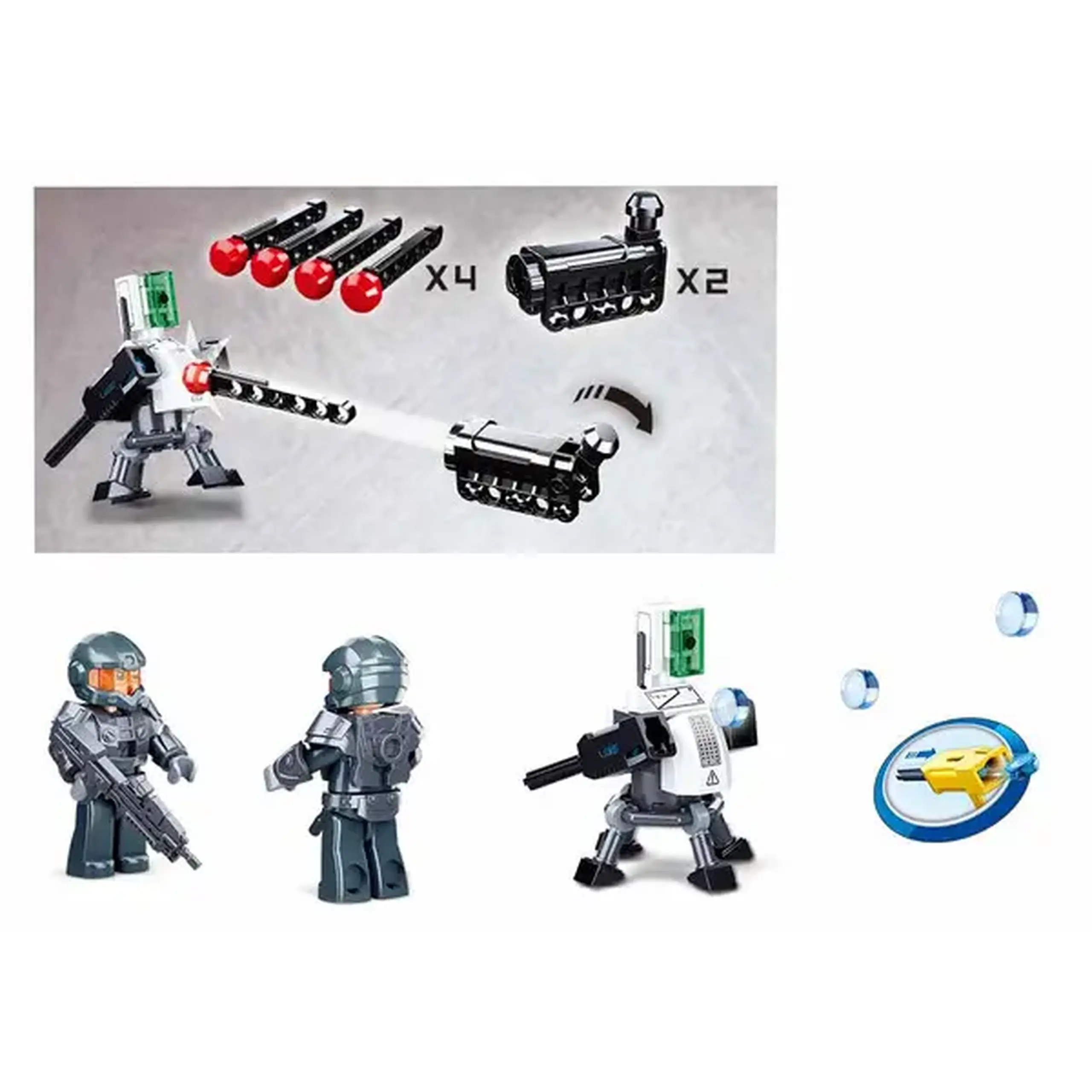 Set de construcție „Robot inchizitor”, 997 elem.