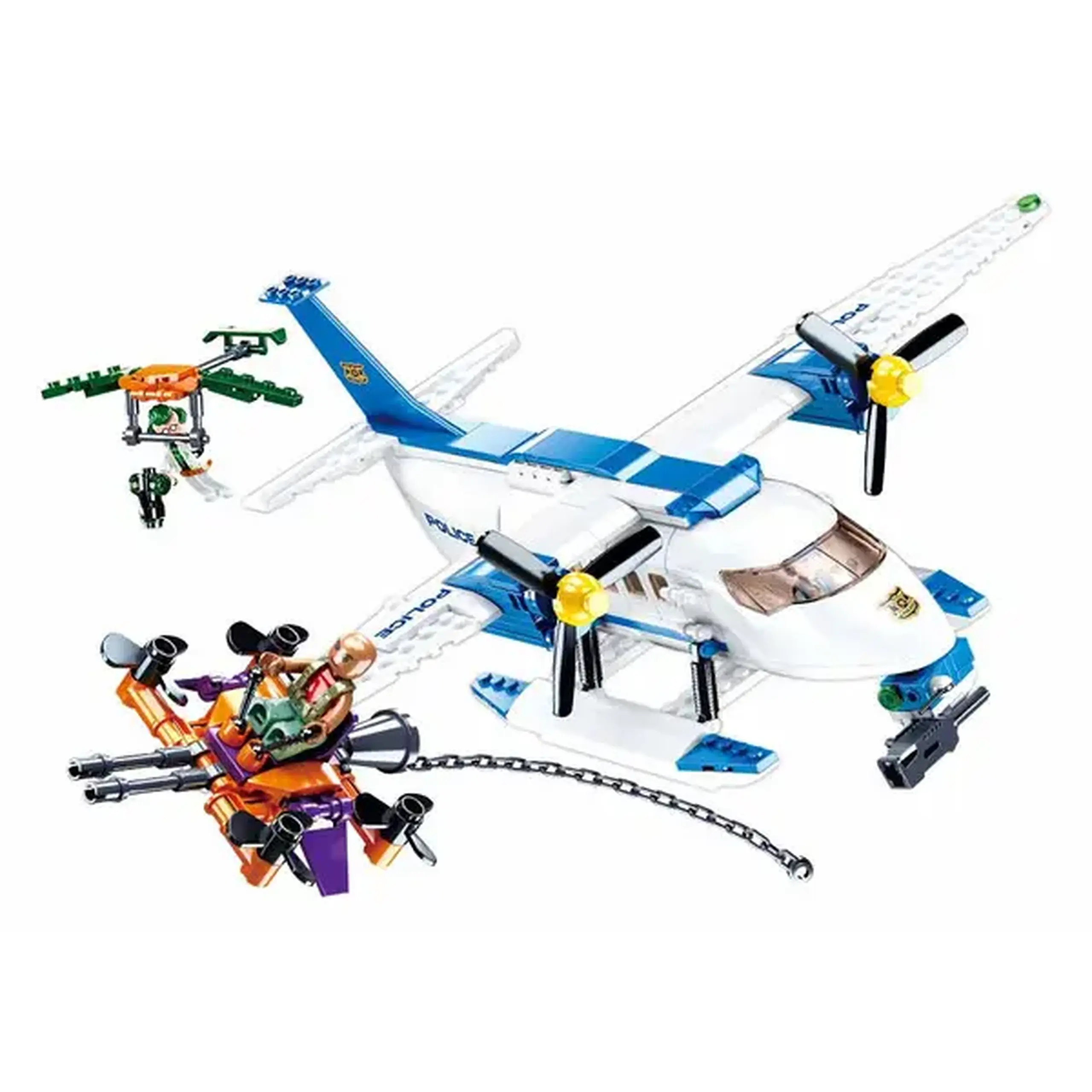 Set de construcție ”Goană aeriana”, 380 elem.