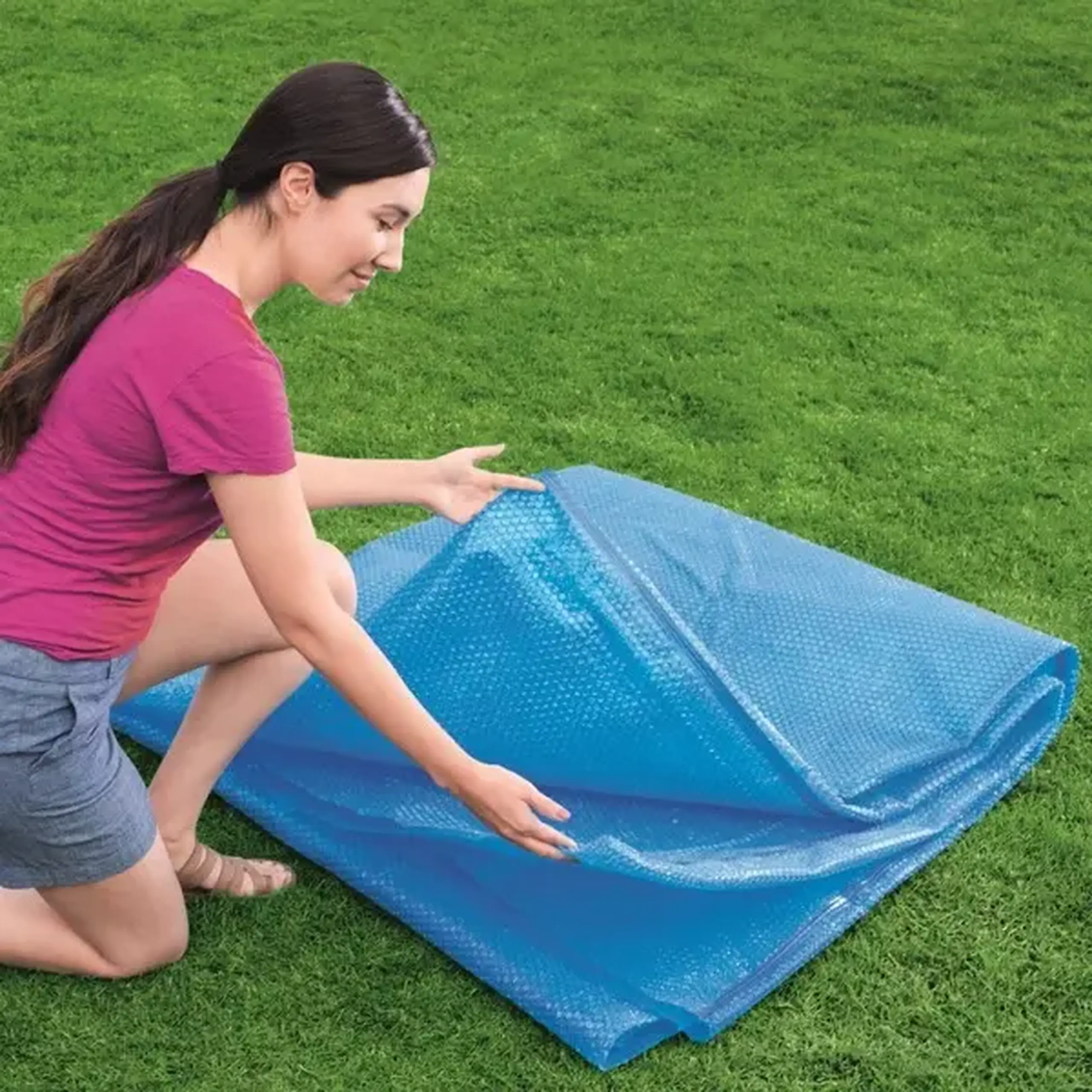 INTEX Husă solară 716х346 cm pentru piscine dreptunghiulare 732×366 cm