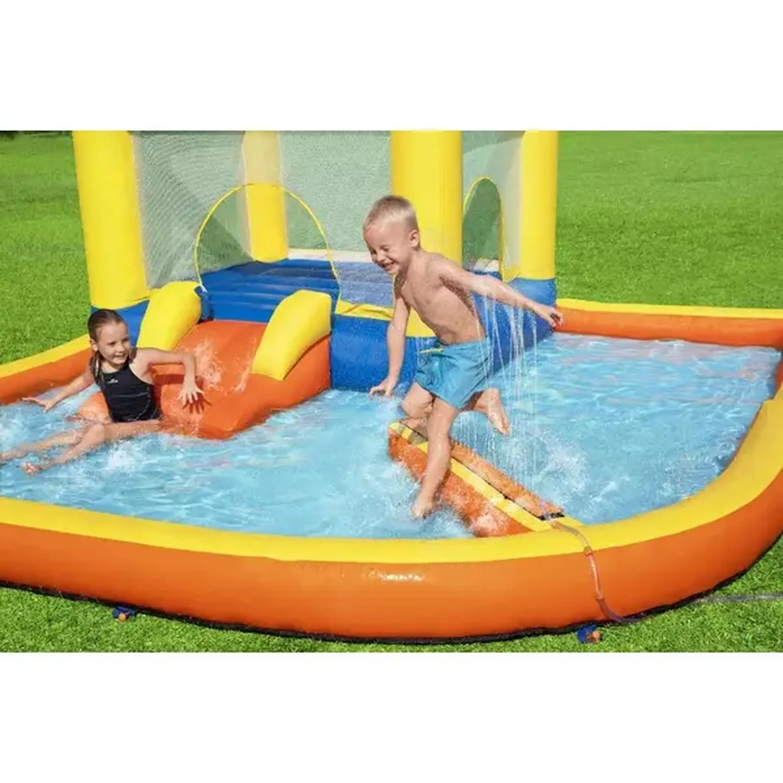 Bestway Centrul de joc gonflabil Beach Bounce 365х340х152сm, 1128L, 3+