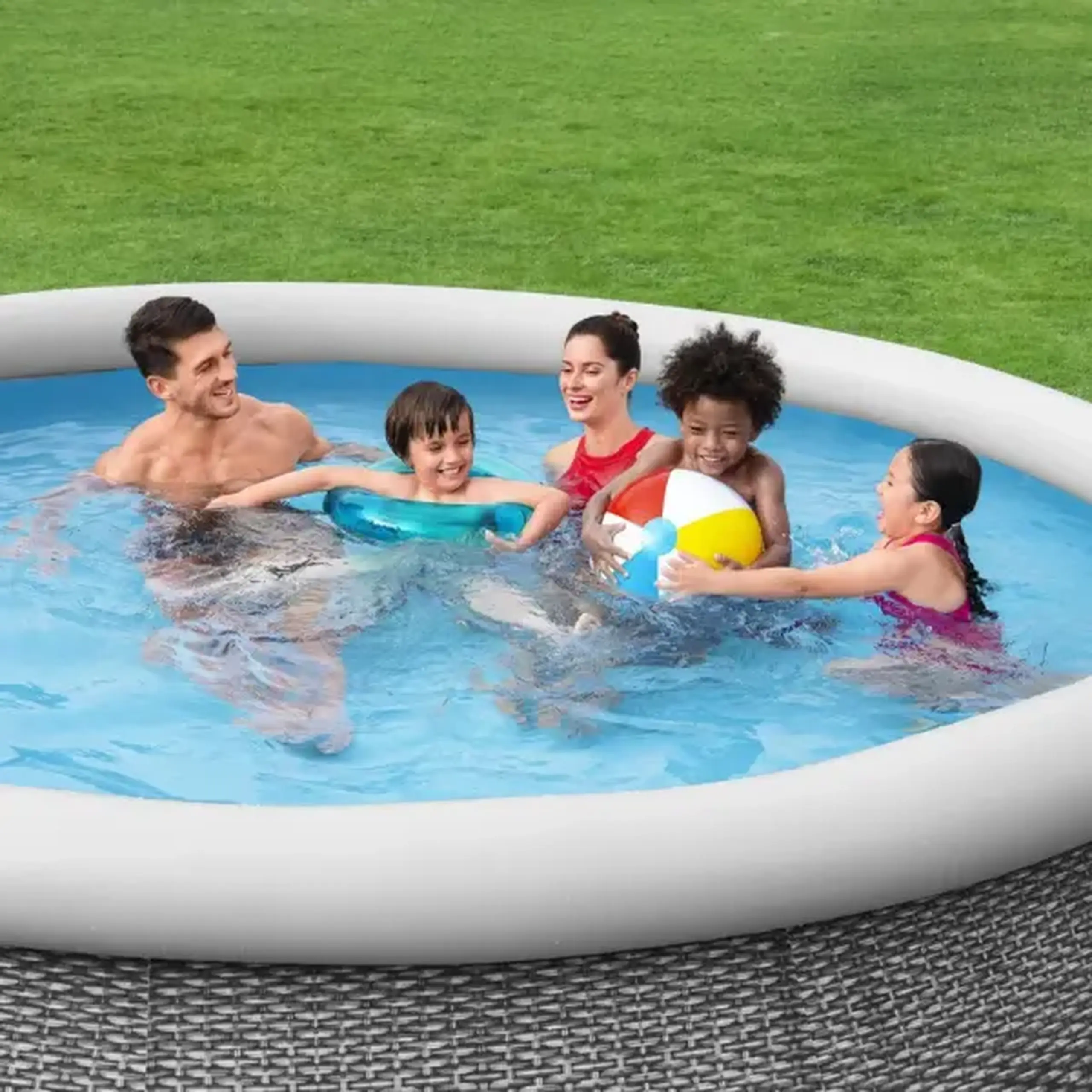 Bestway Piscină gonflabilă Fast Set 366х76 cm, 5377 L