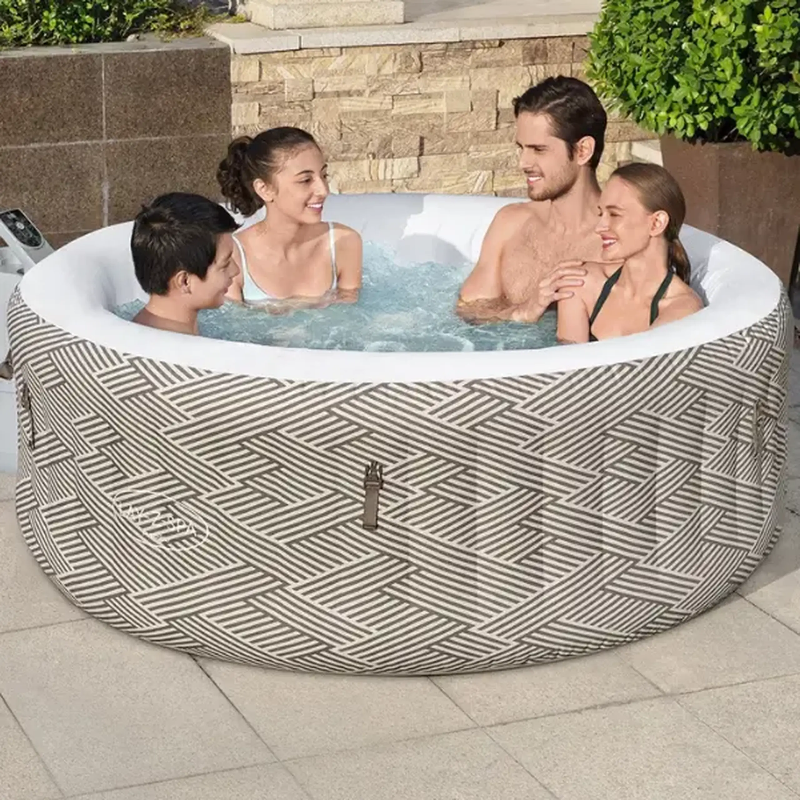 Bestway Jacuzzi SPA Madrid AirJet 180x66cm, 669L, 2-4 persoane