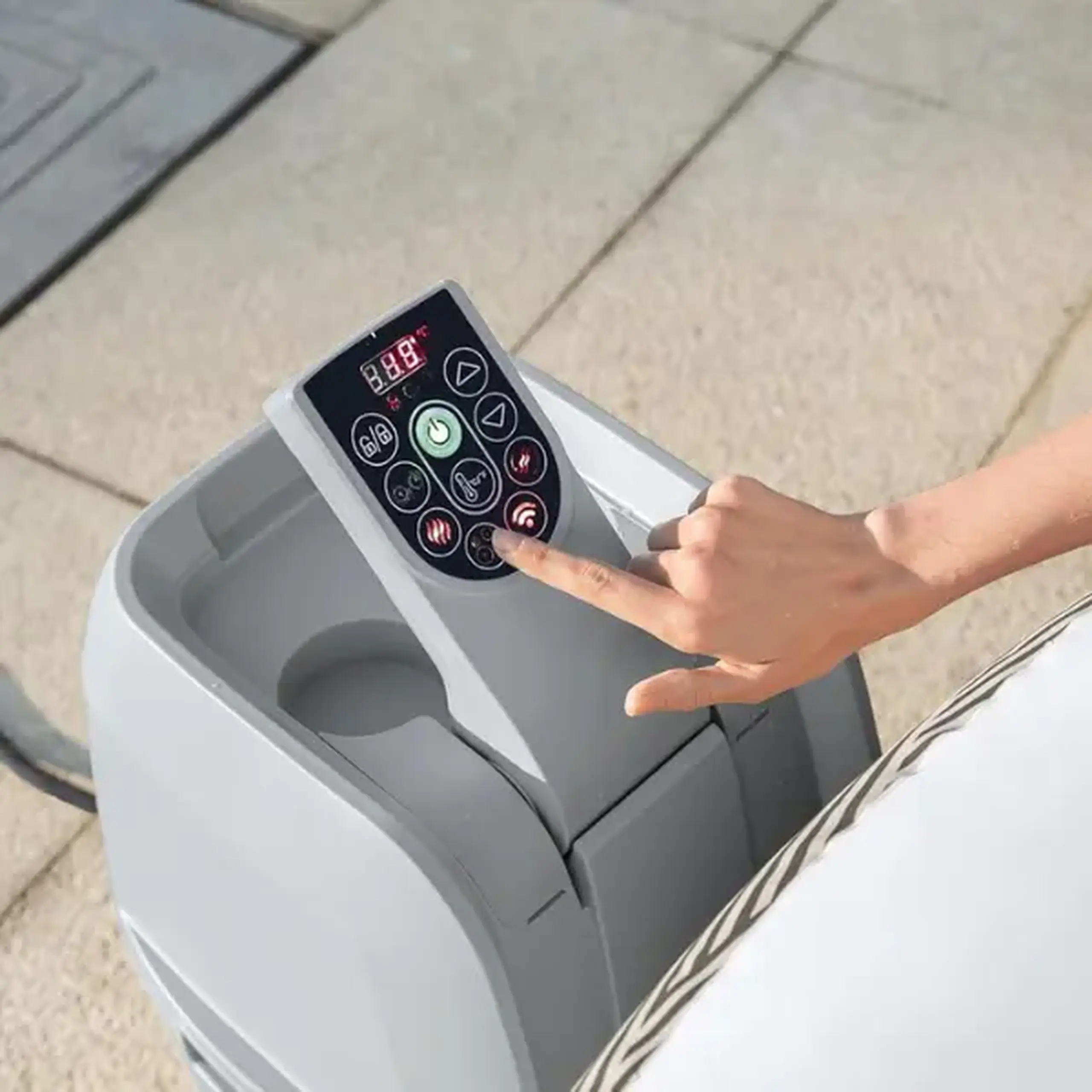 Bestway Jacuzzi SPA Madrid AirJet 180x66cm, 669L, 2-4 persoane