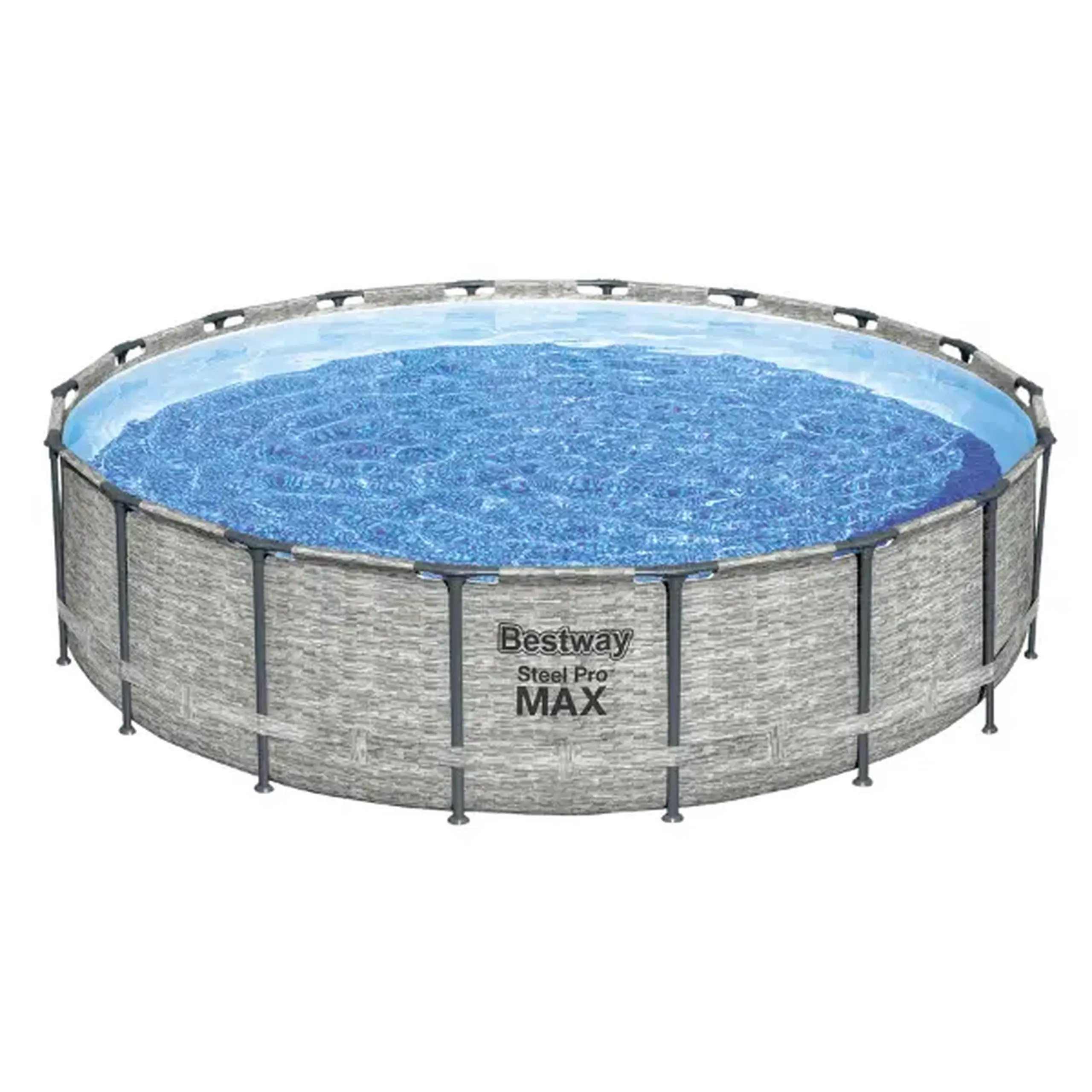 Bestway Piscină STEEL PRO MAX Round 549х122 cm, 23062 L, cadru metalic