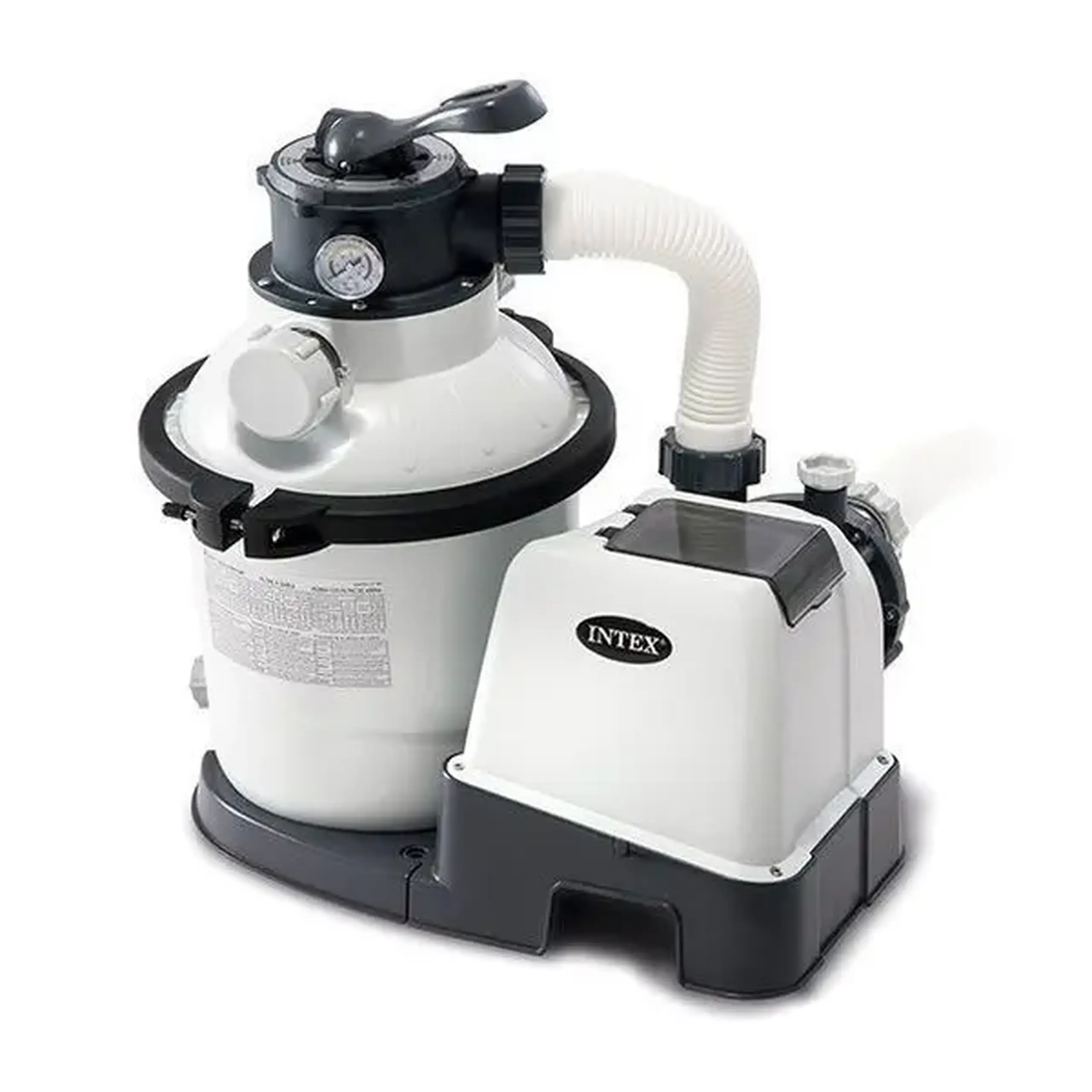 INTEX Pompă de filtrare cu nisip “Krystal Clear SX1500”, rezervor de nisip 12kg, capacitate 5700 L/h