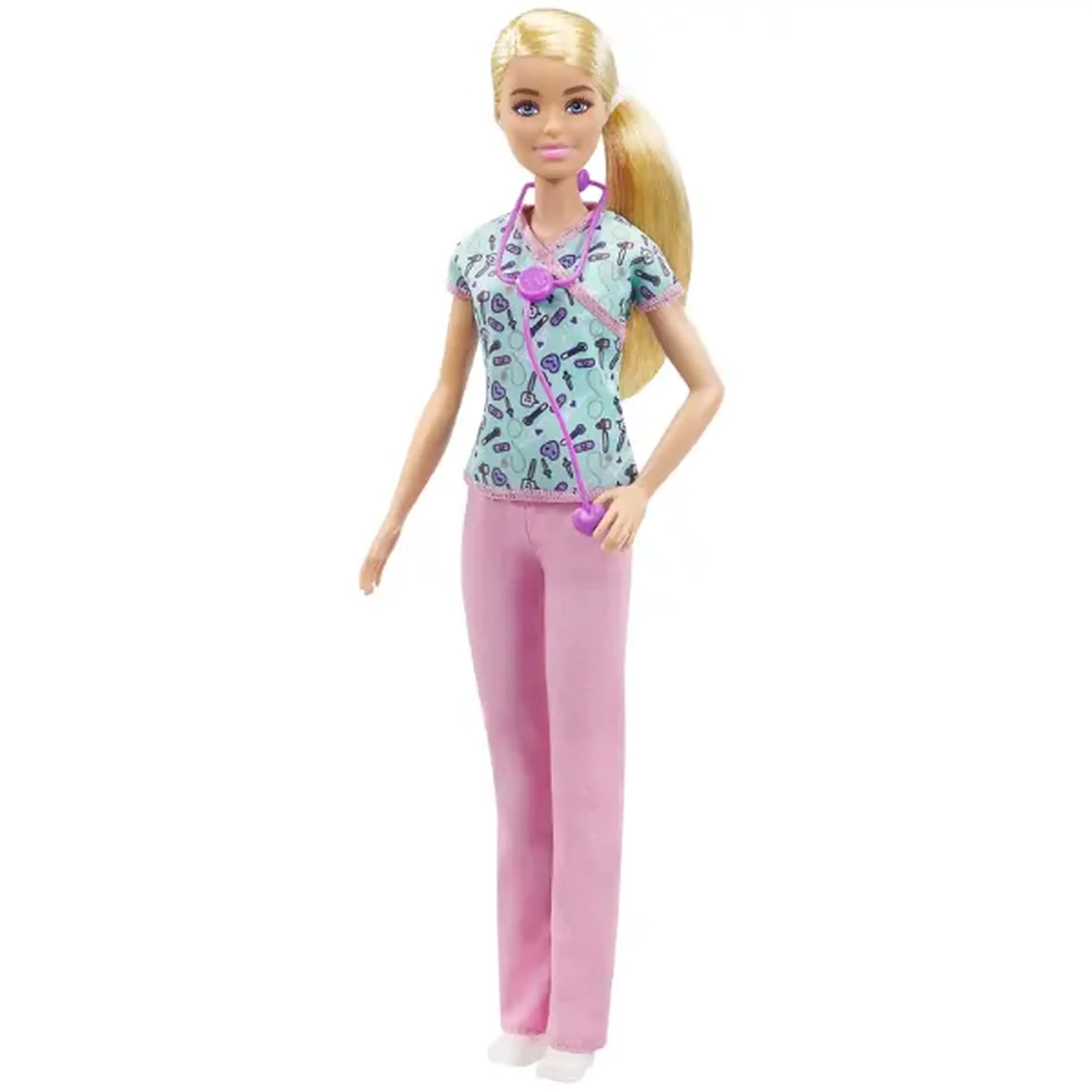 Păpușa Barbie "asistenta medicală" din seria "Pot să fiu"