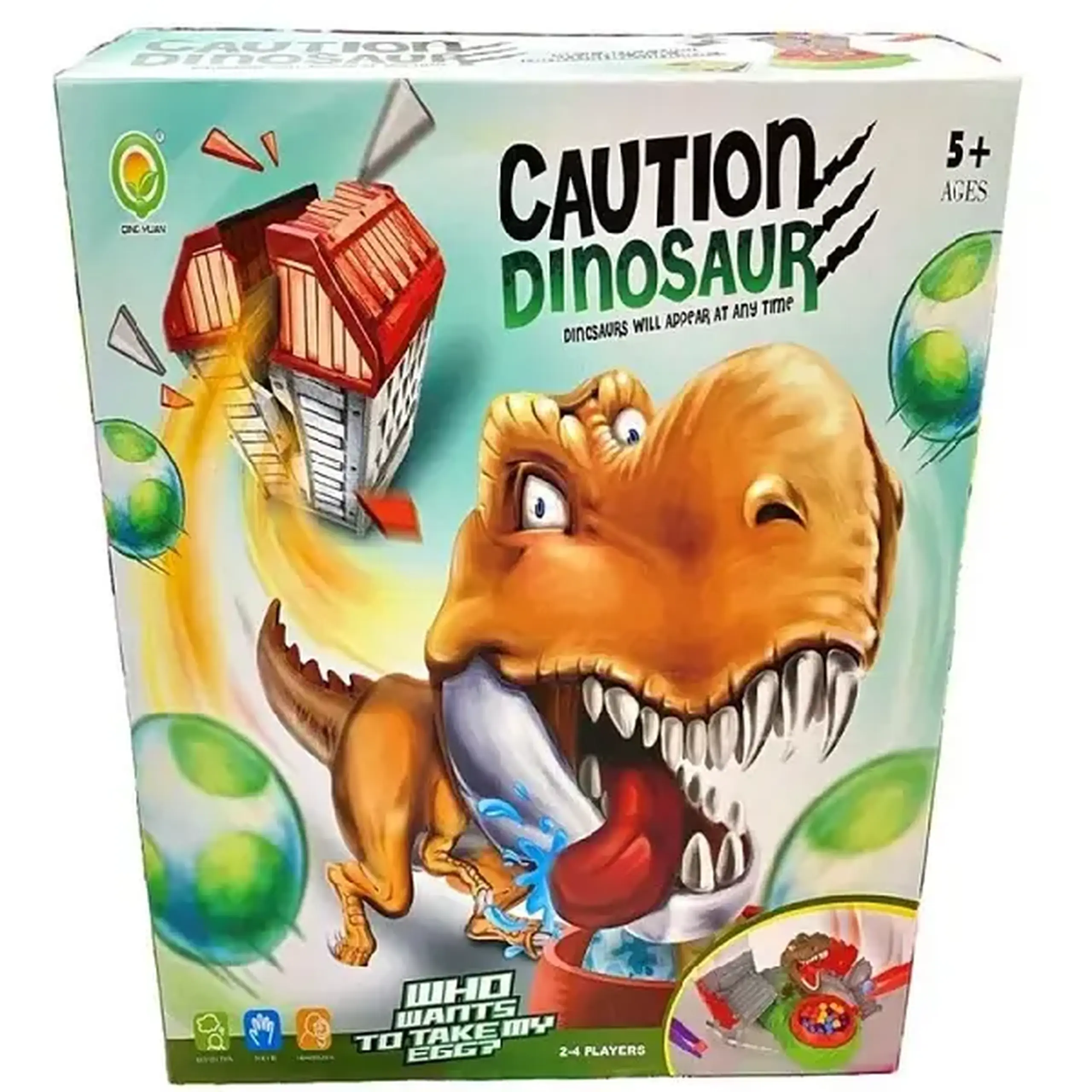 Joc de societate "Atenție Dinozaur" (cu sunet)