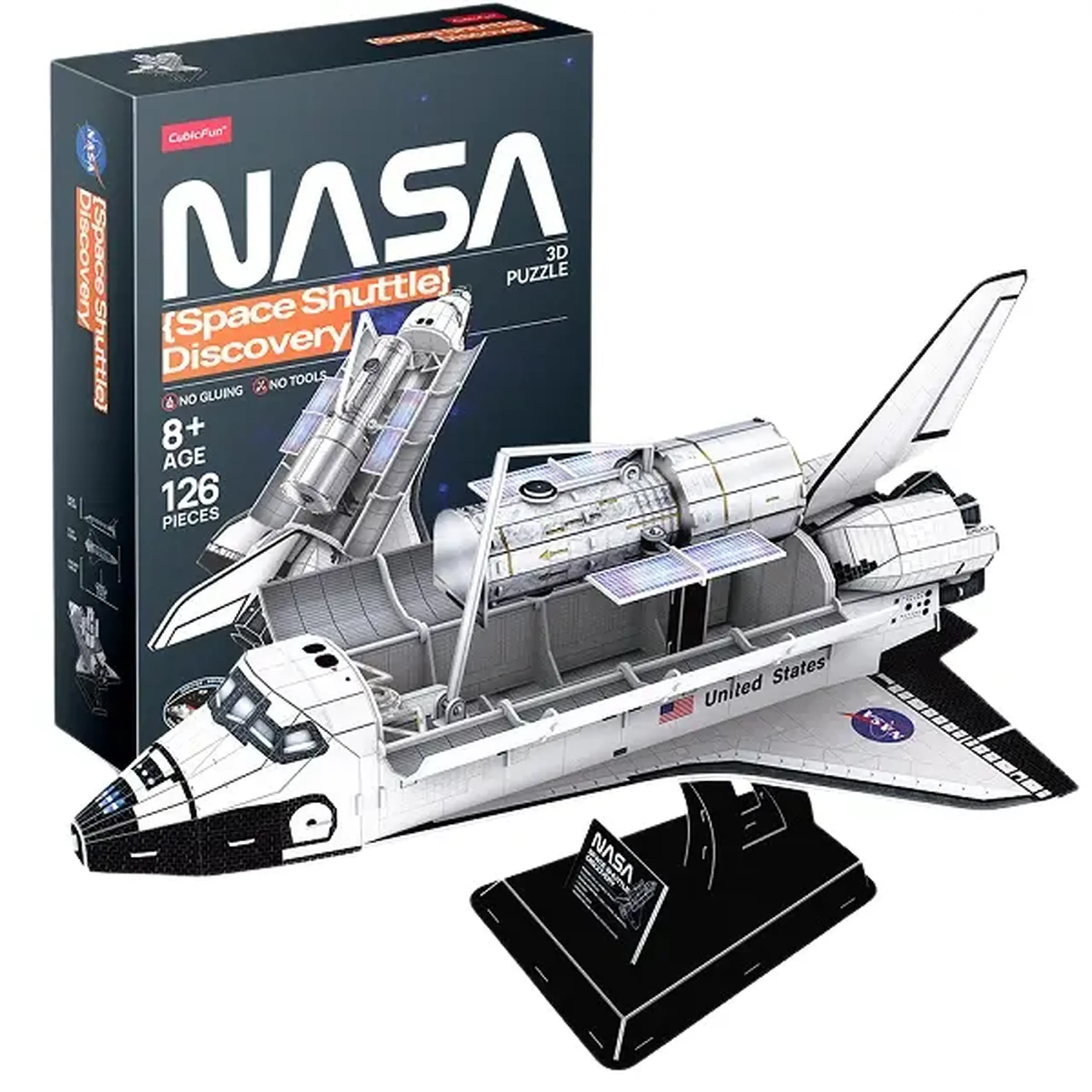 3D puzzle Navă spațială „Discovery”,126 elemente