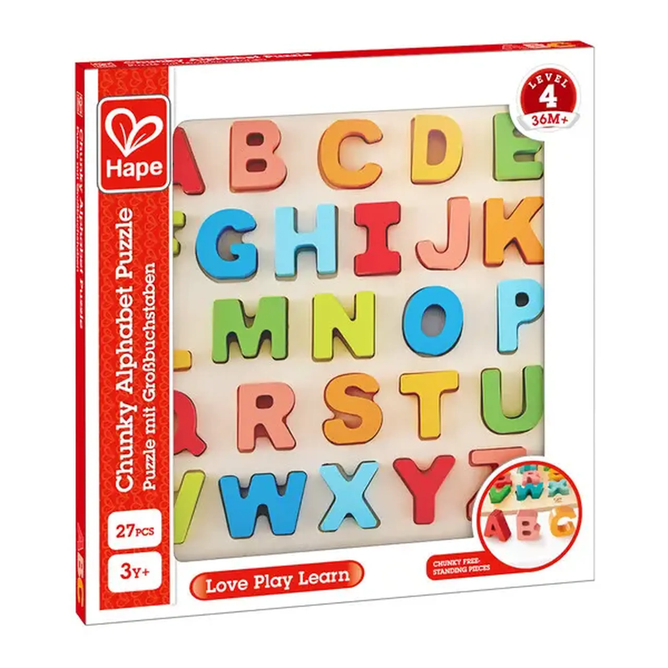 Puzzle tactil "Alfabet"