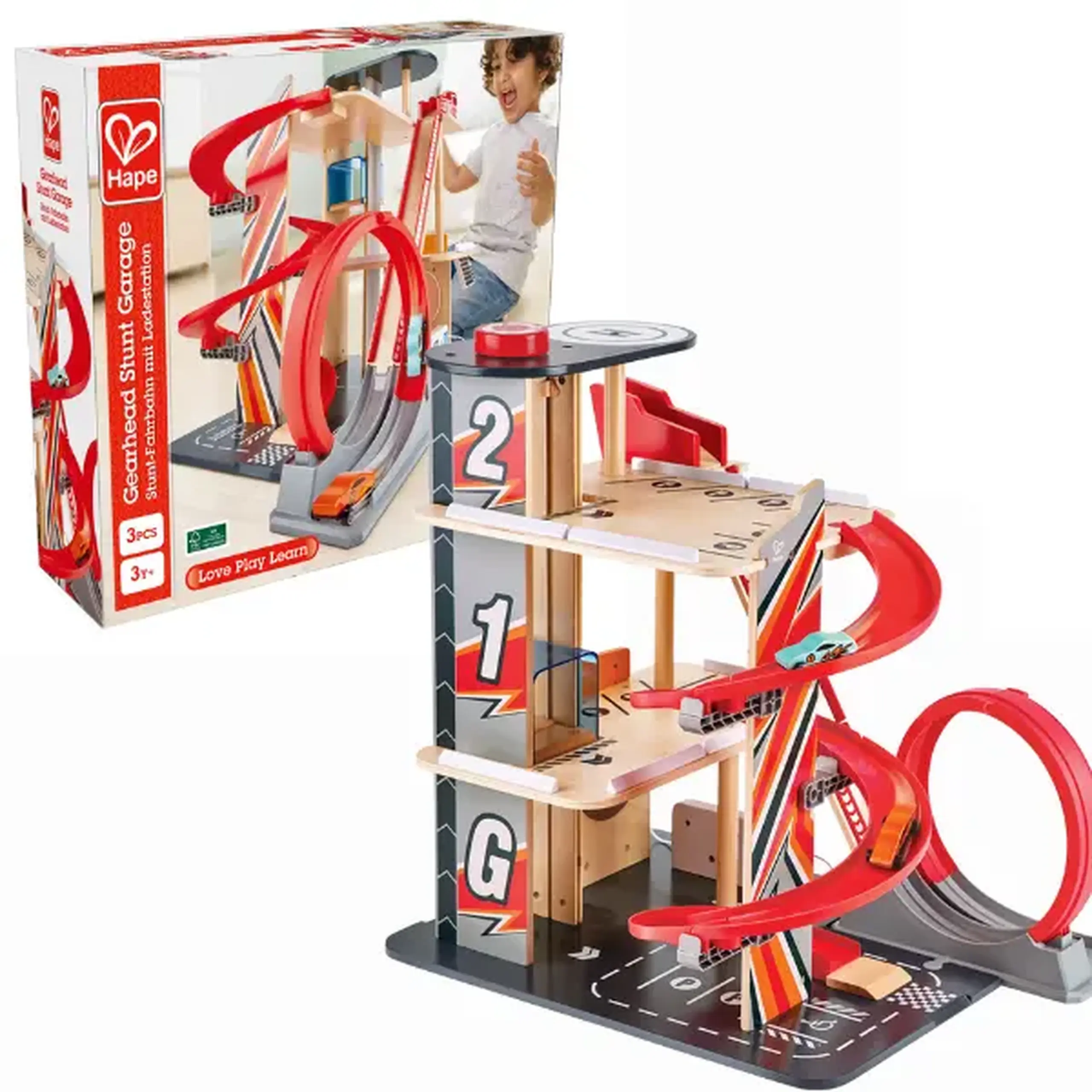 Set de joaca - Parcare cu trasee