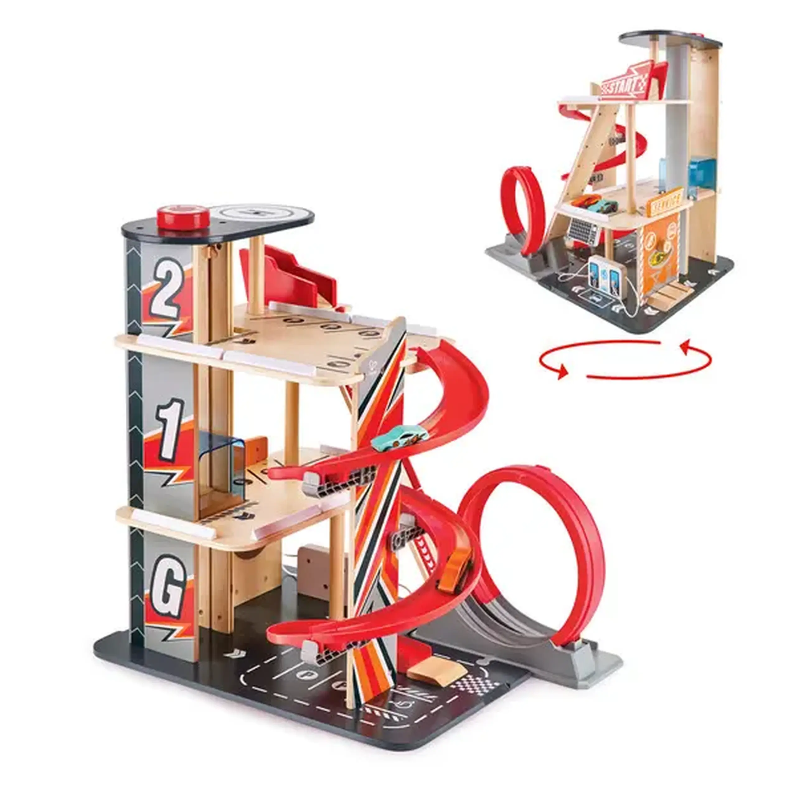 Set de joaca - Parcare cu trasee