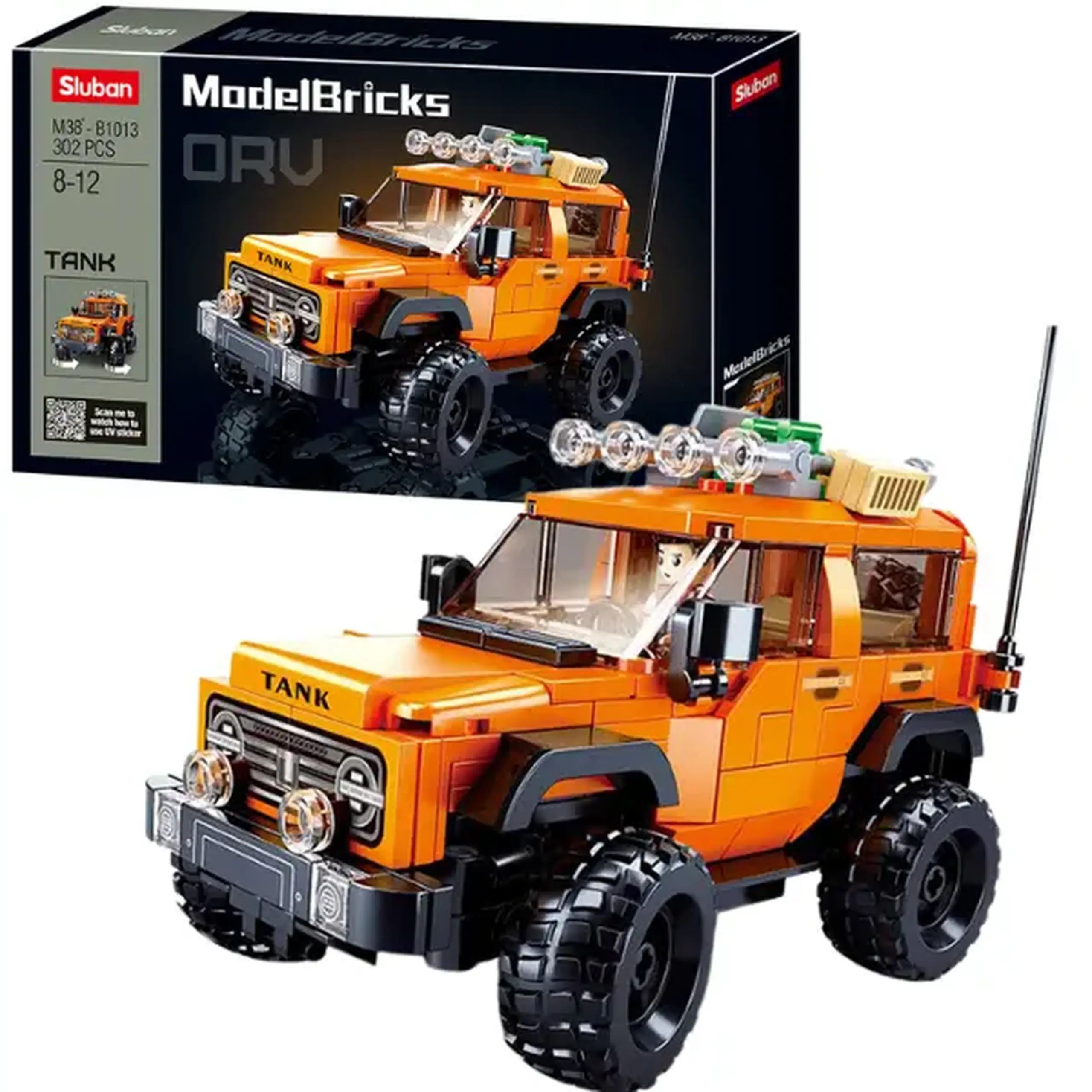 Set de construcție „SUV american Bronx”, 302 elem.