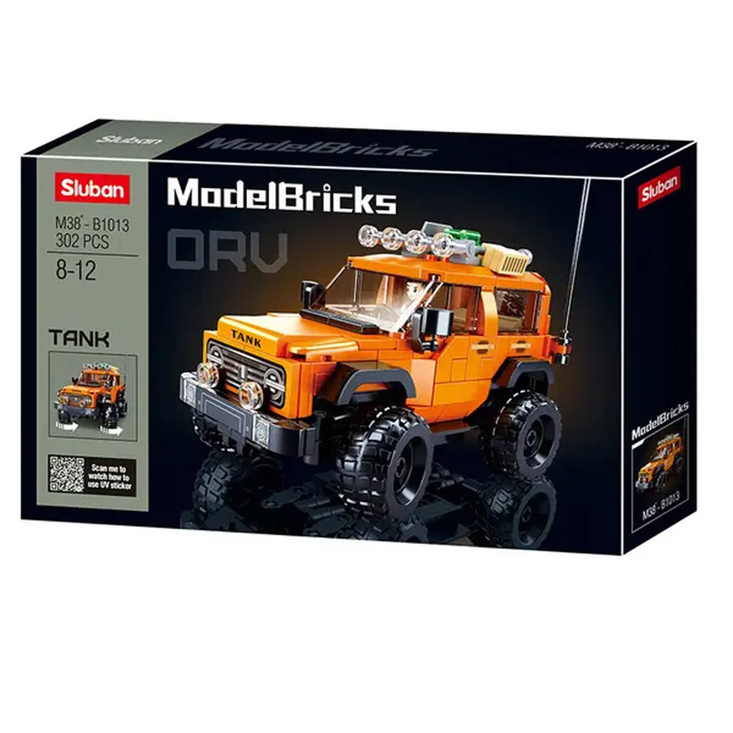 Set de construcție „SUV american Bronx”, 302 elem.