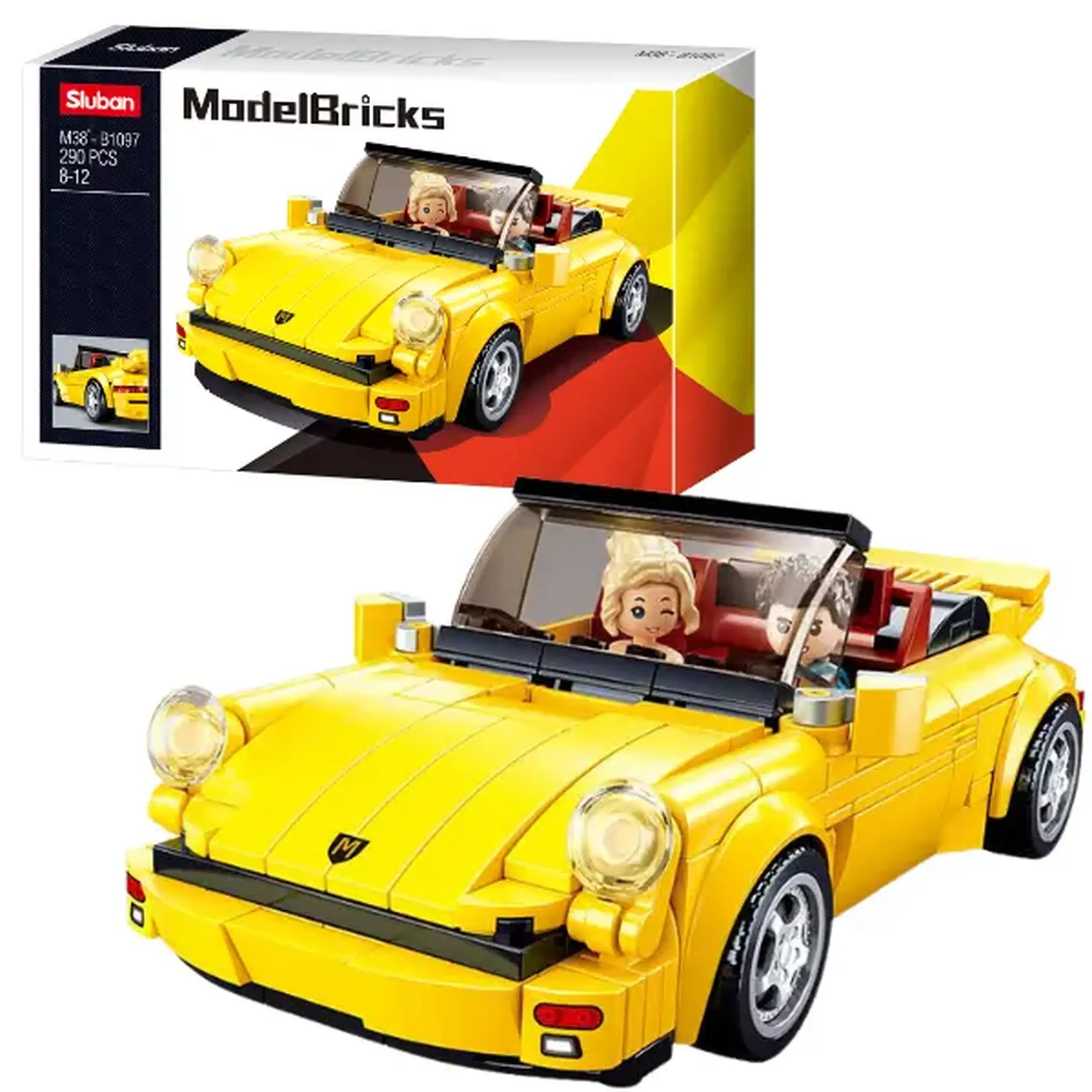 Set de construcție „Mașină sport germană”, 254 elem.