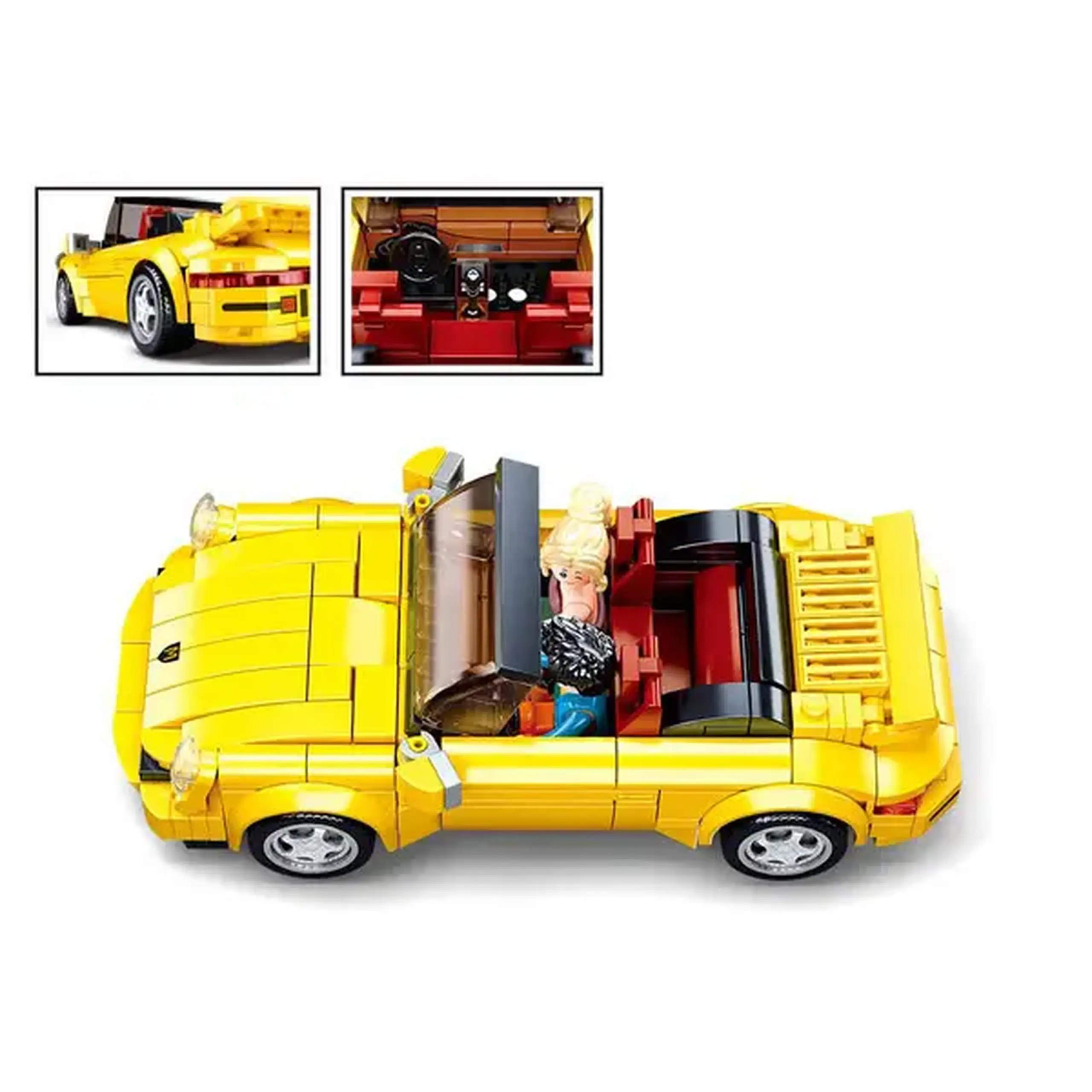 Set de construcție „Mașină sport germană”, 254 elem.