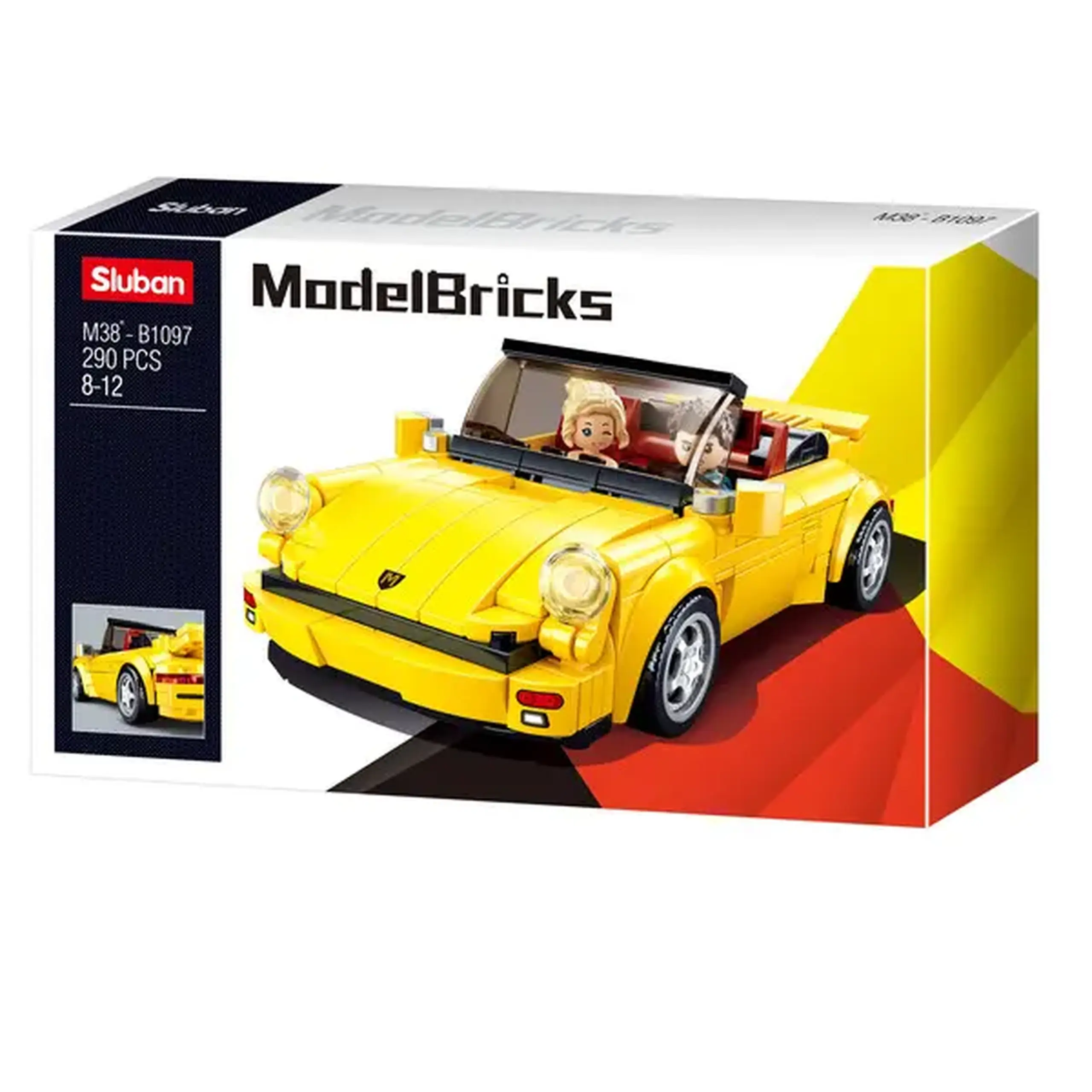 Set de construcție „Mașină sport germană”, 254 elem.