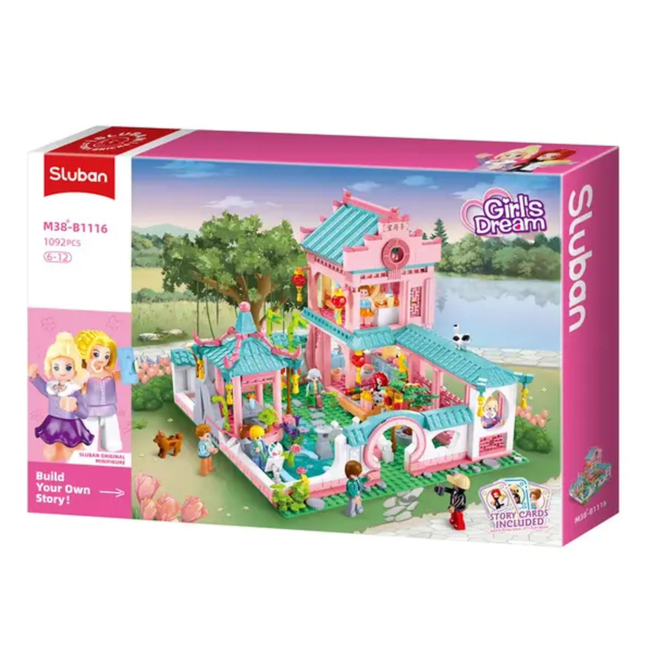 Set de construcție ”Vilă în stil chinezesc 2”, 959 elem.