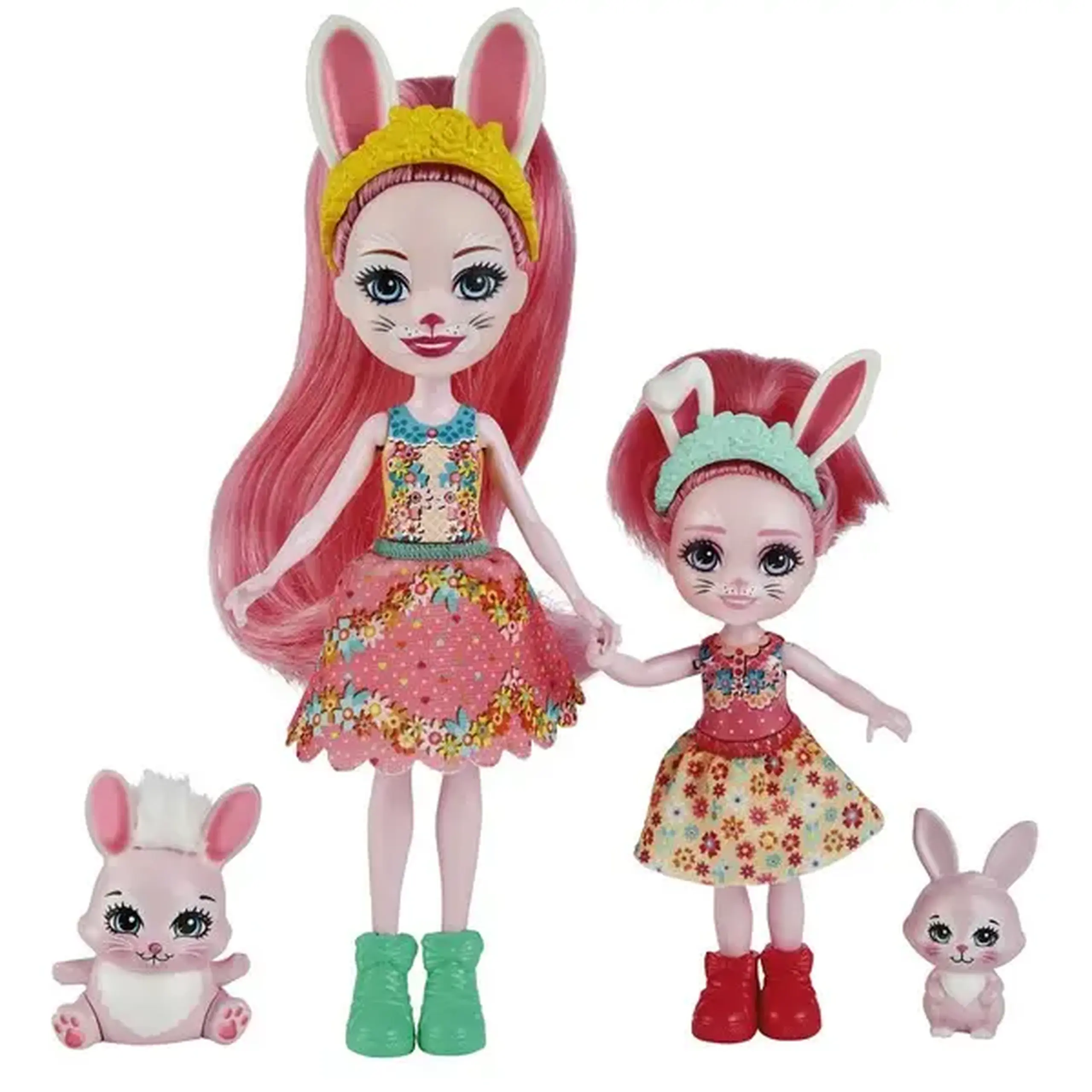 Enchantimals Set "Papușa Bree Bunny și mica ei surioară"