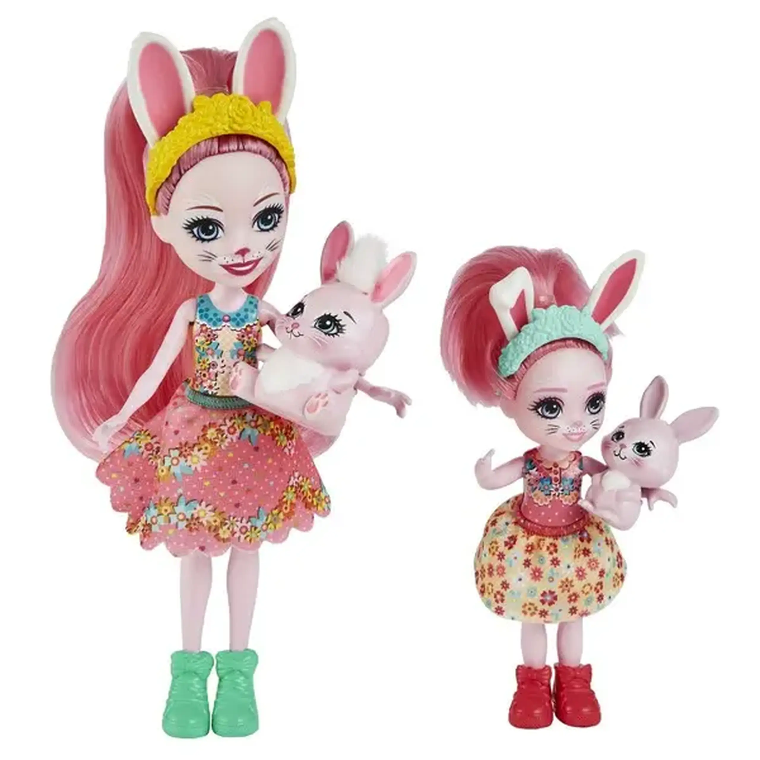 Enchantimals Set "Papușa Bree Bunny și mica ei surioară"
