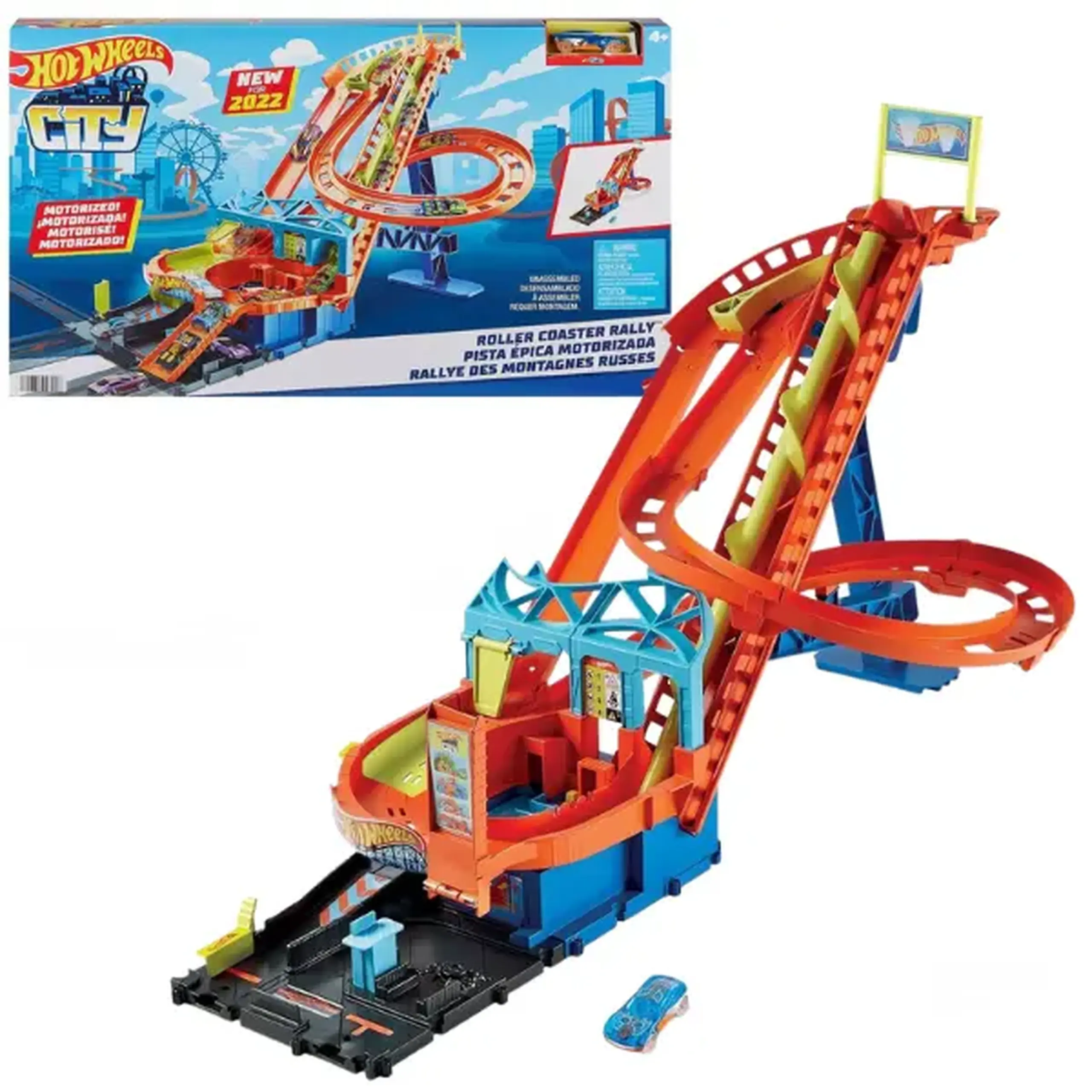 Hot Wheels Set "Roller Coaster Rally"