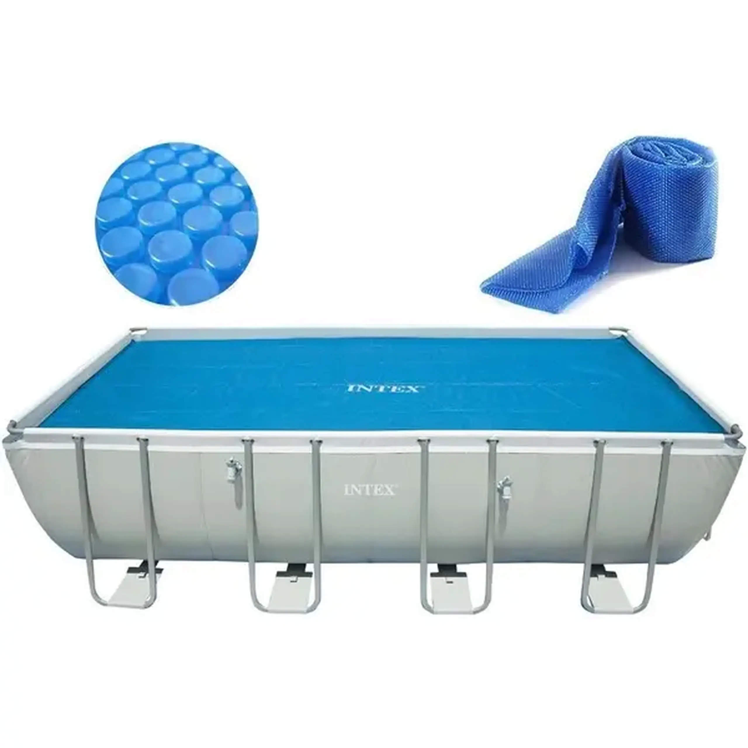 INTEX Husă solară 476х234 cm pentru piscine dreptunghiulare 488×244 cm