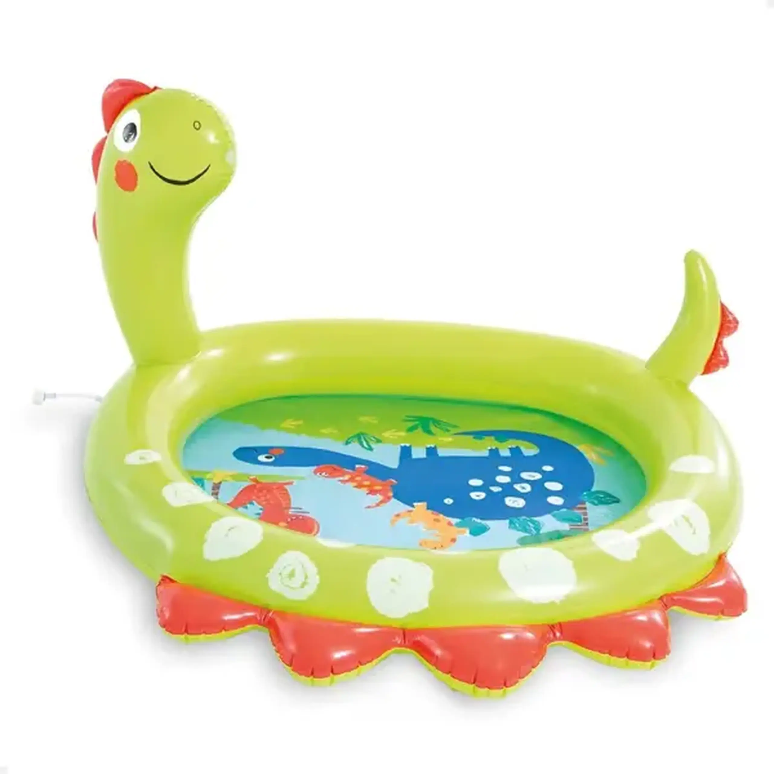 INTEX Piscină gonflabilă pentru copii cu jet de apă „Dino” 119 х 109 х 66 cm, 68 L, 2+