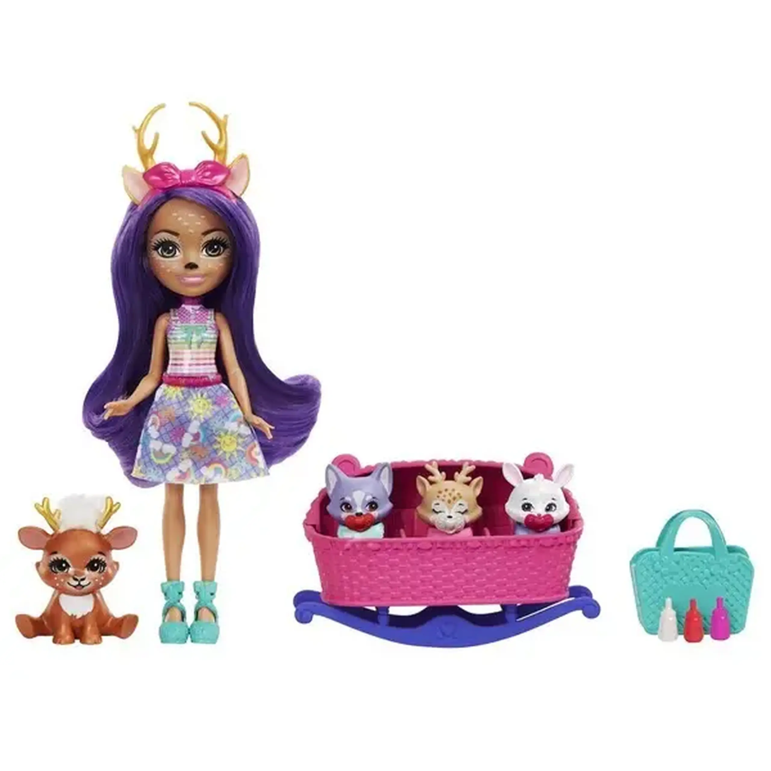 Enchantimals colecția Baby Best Friends "Căprioara Danessa și Sprint"