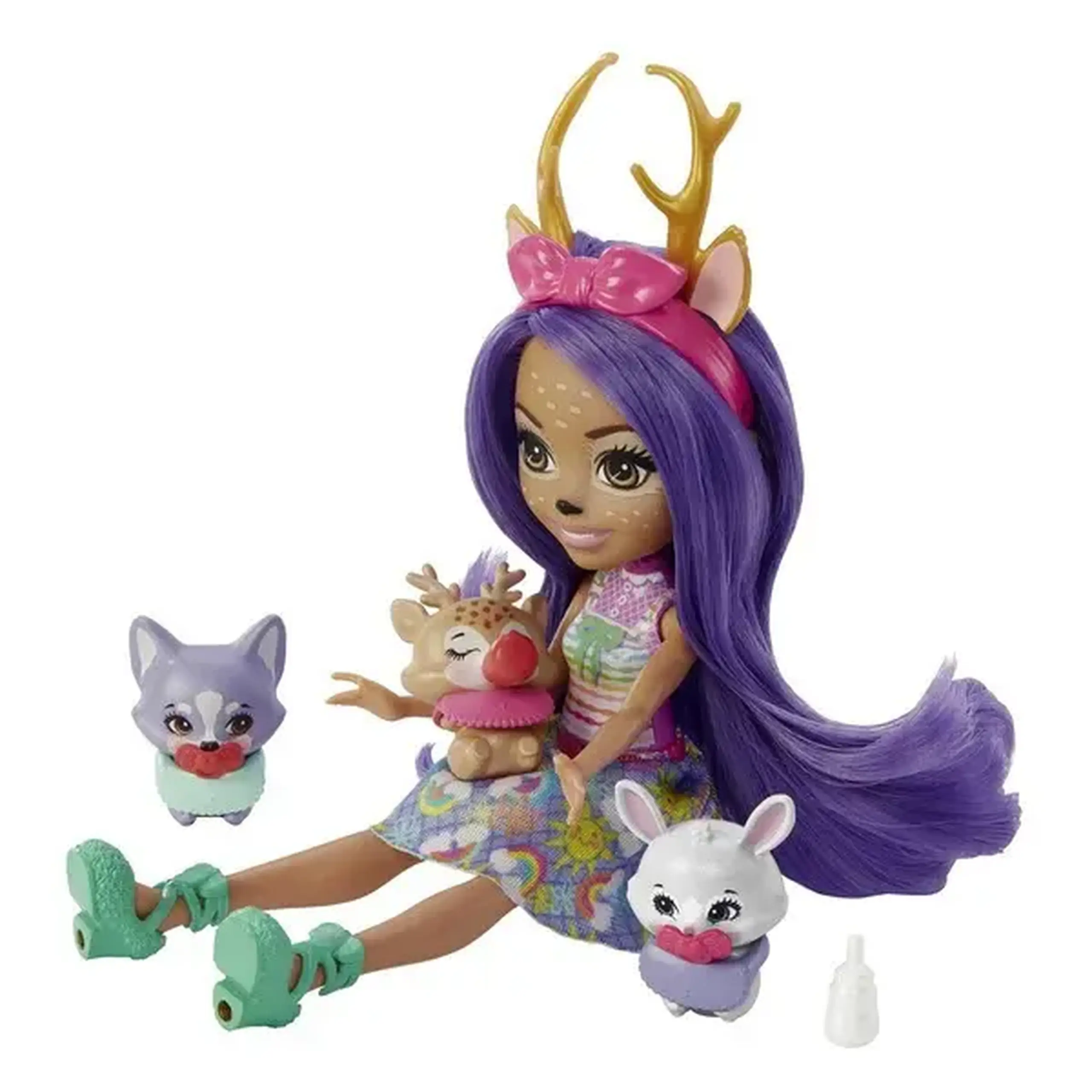 Enchantimals colecția Baby Best Friends "Căprioara Danessa și Sprint"