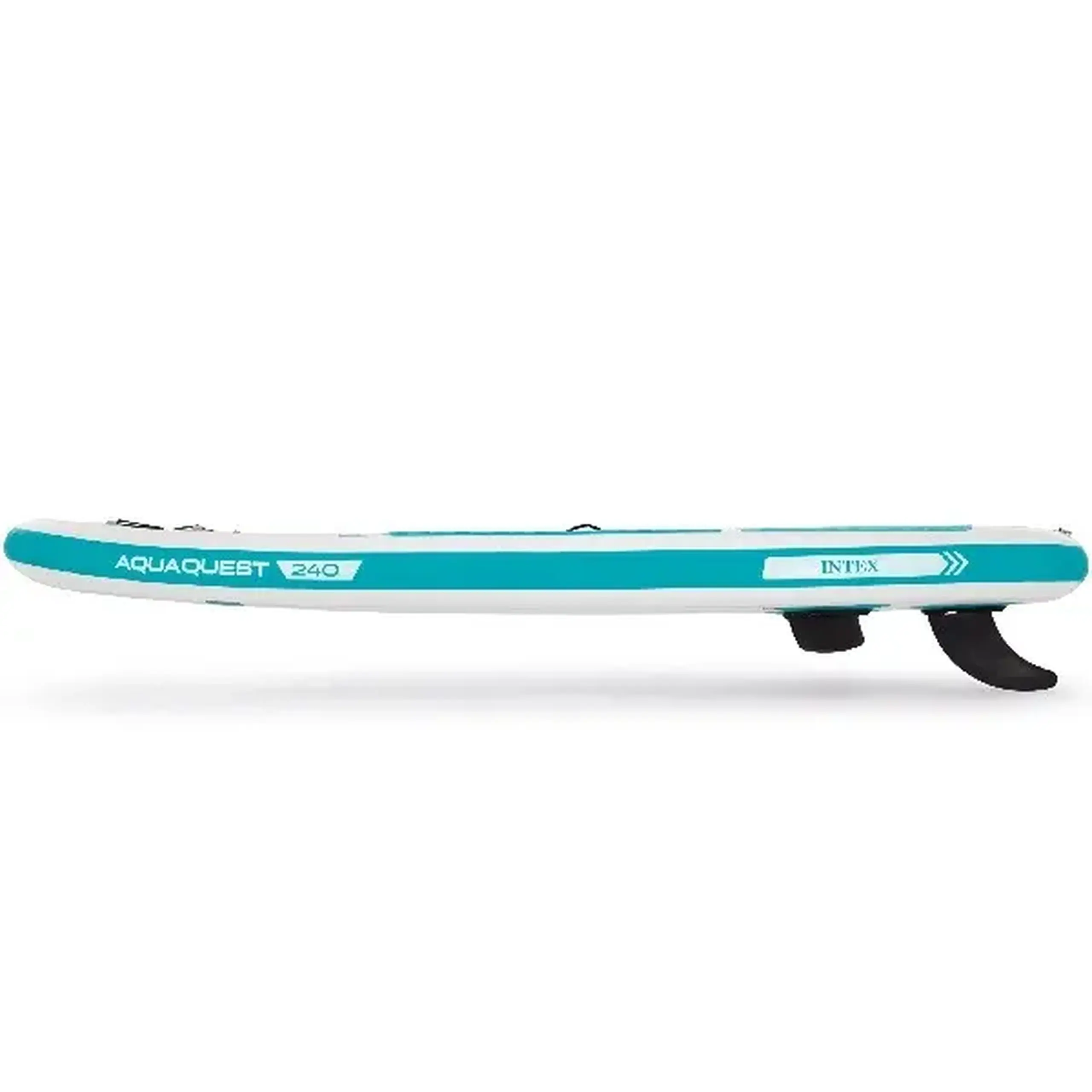INTEX Placă pentru SUP surfing - SUP board "Aqua Quest 240" 244x76x13 cm, pompă, vâslă, geantă, 8+, până la 90 kg