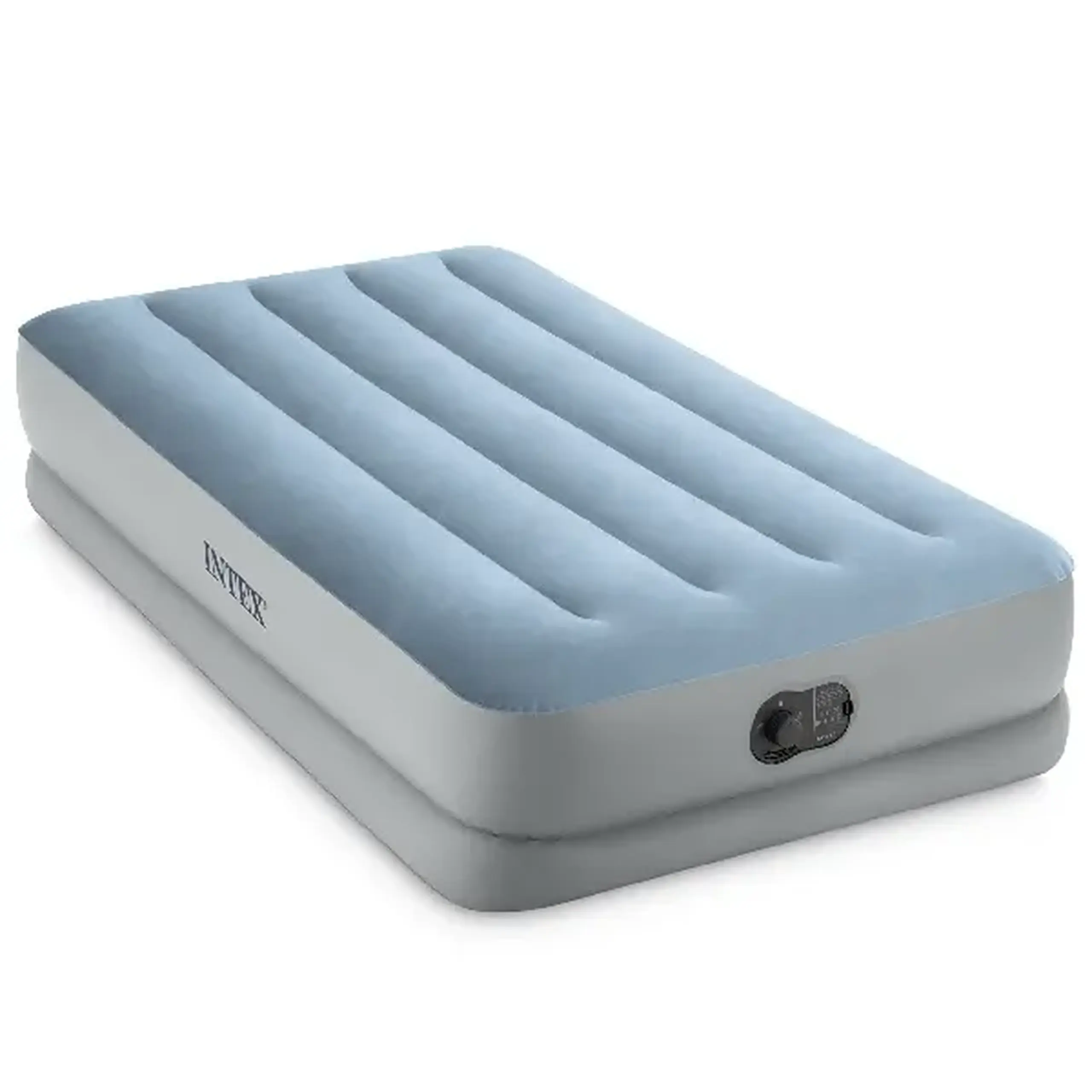 INTEX Saltea gonflabilă “Velur MID-Rise Comfort” 99х191х36 cm cu pompă USB 5V încorporată, până la 136 kg