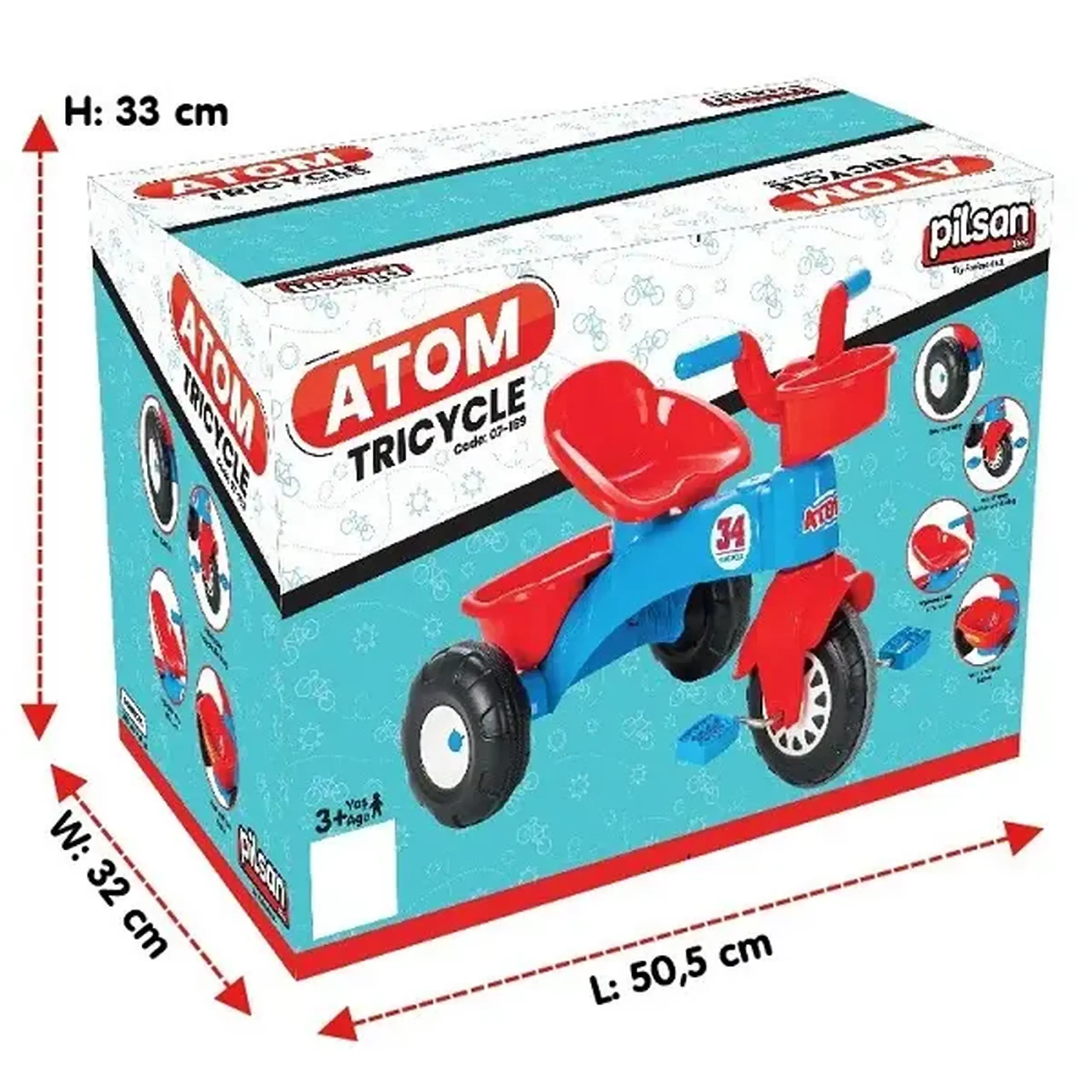 Tricicleta Pilsan "Atom"